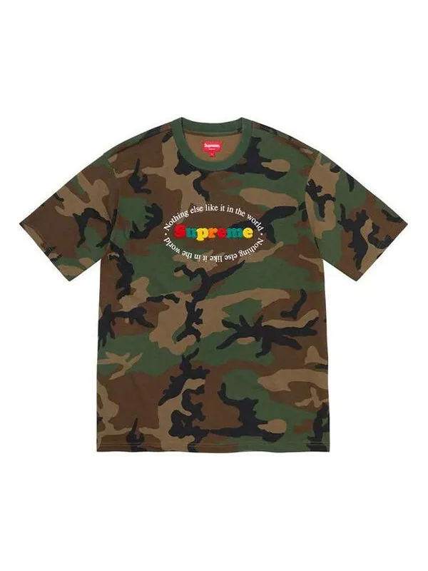 Футболка ss20 week 1 nothing else ss top tee Supreme — изображение 1 из 1, зеленый