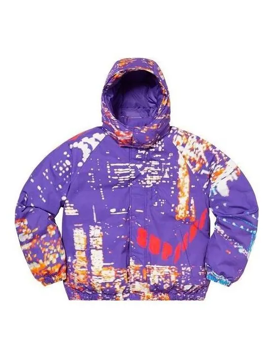 Куртка city lights puffy jacket 'multi-color' Supreme — изображение 1 из 3, мульти