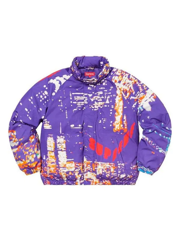 Куртка city lights puffy jacket 'multi-color' Supreme — изображение 3 из 3, мульти