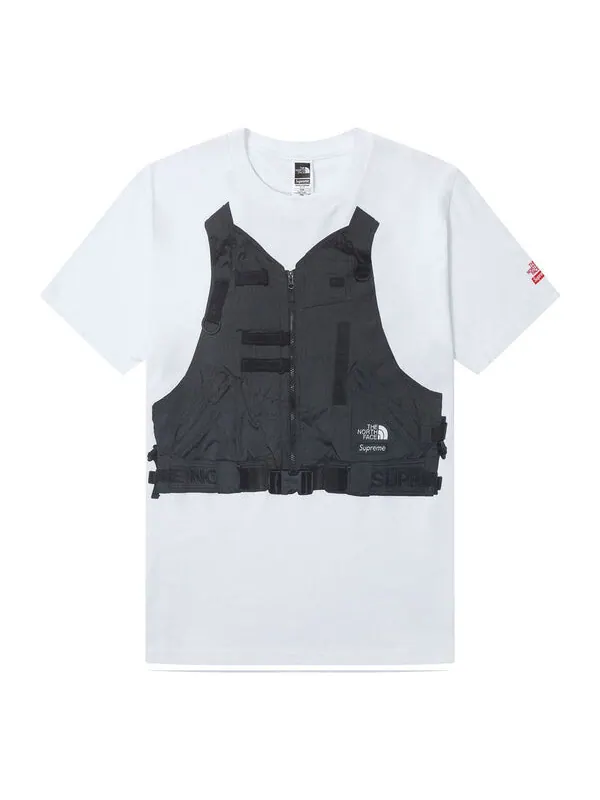 Футболка ss20 week 3 the north face rtg tee Supreme — изображение 1 из 2, белый