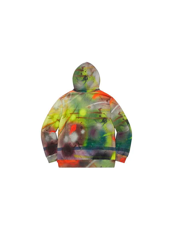Толстовка Supreme SS20 Week 4 Rammellzee Hooded Sweatshirt — изображение 2 из 2, бежевый