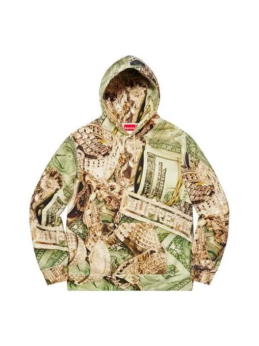 Толстовка bling hooded sweatshirt 'multi-color' Supreme — изображение 1 из 3, мульти