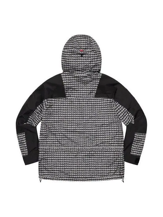 Куртка x the north face studded mountain light jacket 'black white' Supreme — изображение 2 из 3, черный/белый