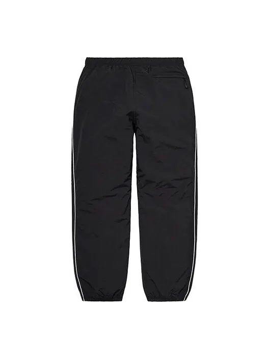 Брюки cross paneled track pants 'black white' Supreme — изображение 2 из 2, черный/белый
