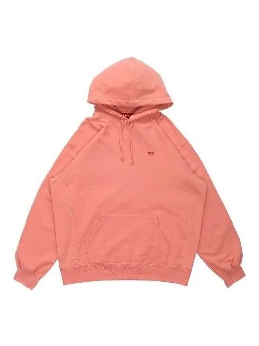 Толстовка small box hooded sweatshirt 'pink' Supreme — изображение 1 из 2, розовый