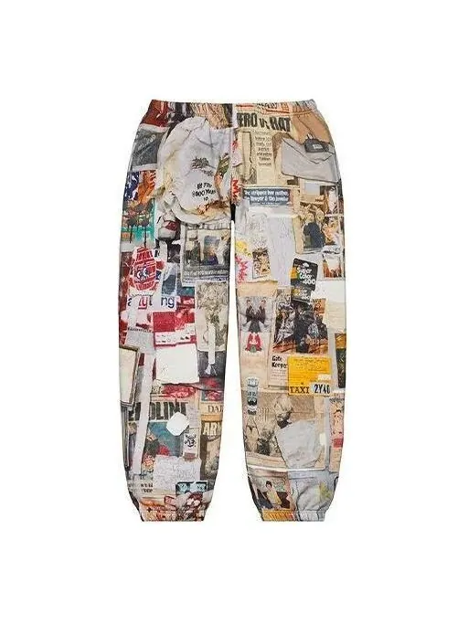 Брюки dash's wall sweatpants 'multi-color' Supreme — изображение 1 из 2, мульти
