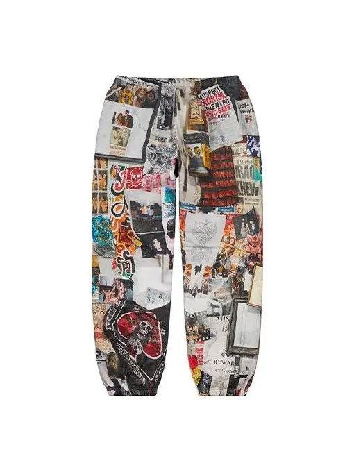Брюки dash's wall sweatpants 'multi-color' Supreme — изображение 2 из 2, мульти