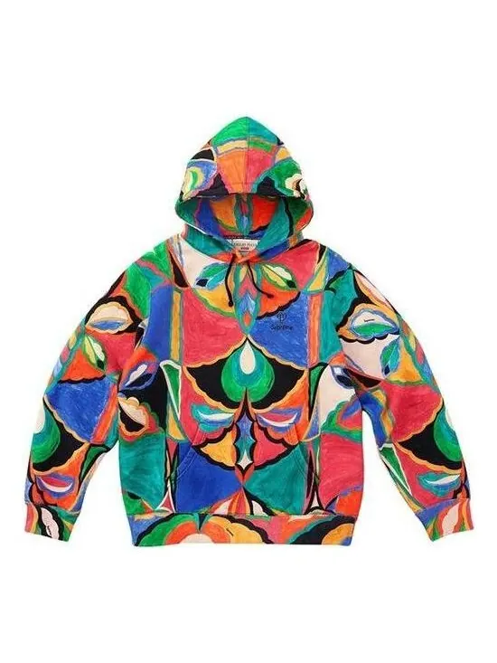 Толстовка x emilio pucci hooded sweatshirt 'multi-color' Supreme — изображение 1 из 1, мульти