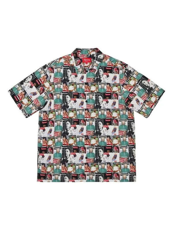 Рубашка magazine s/s shirt 'multi-color' Supreme — изображение 1 из 2, мульти