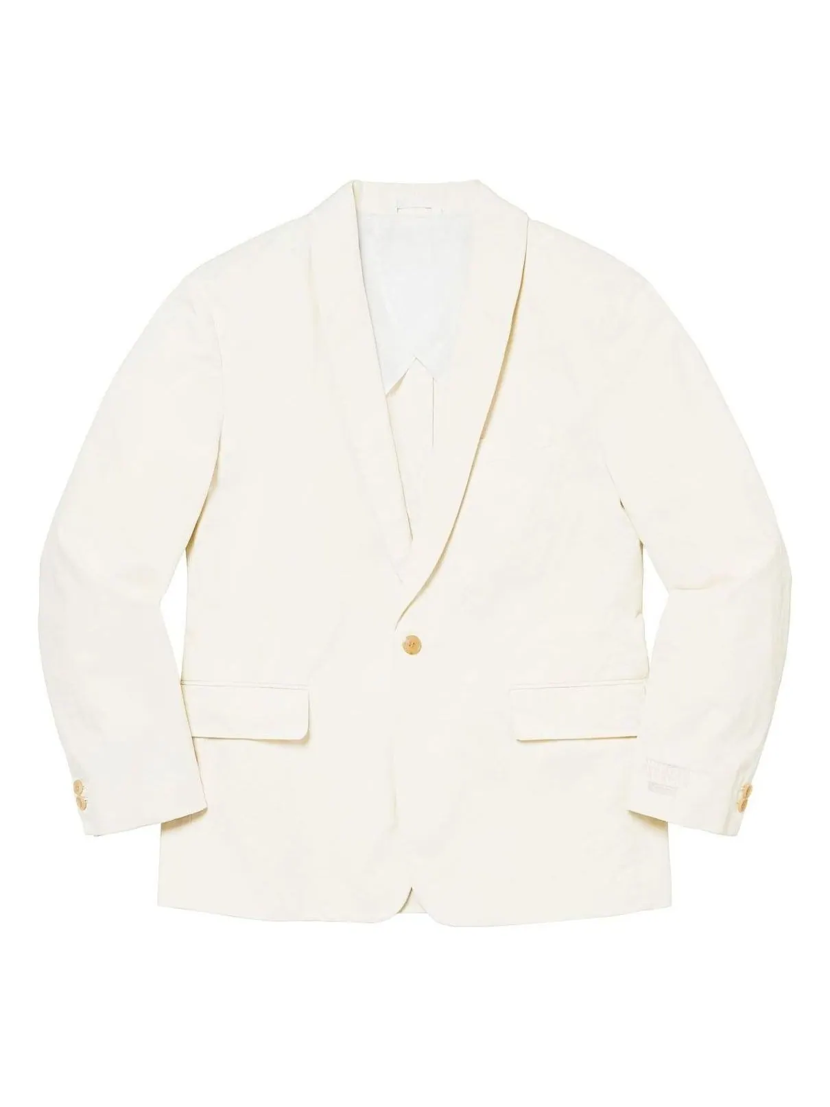 Костюм Supreme x MM6 Maison Margiela из стираного хлопка — изображение 2 из 7, белый