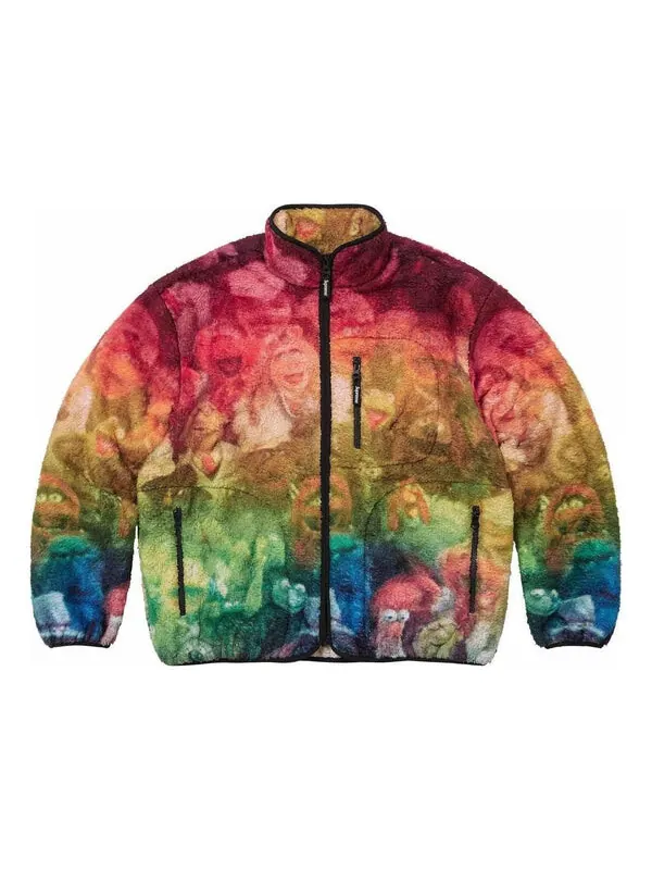 Куртка muppets fleece jacket 'multi-color' Supreme — изображение 1 из 2, мульти