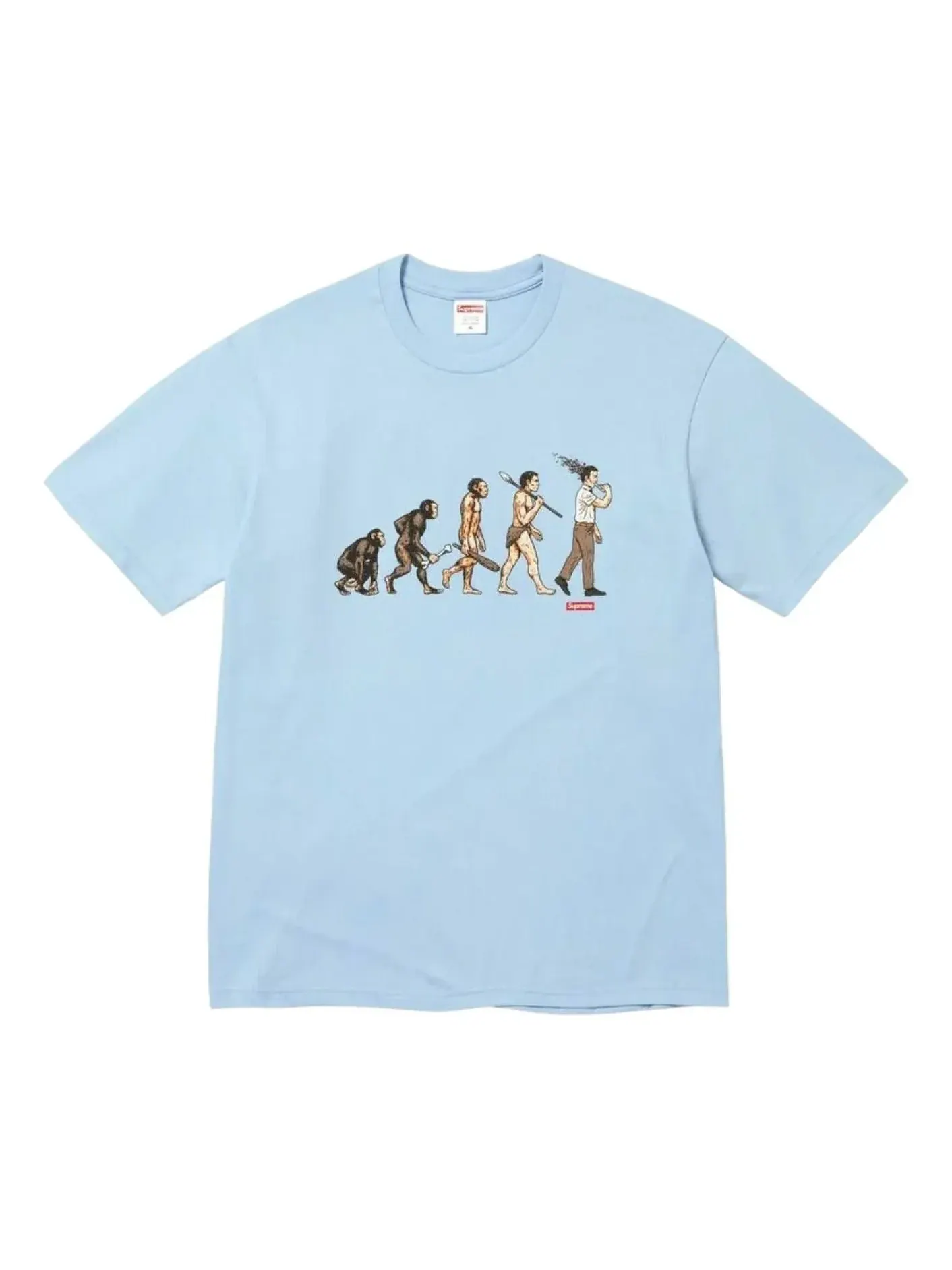 Футболка Supreme SS26 Evolution — изображение 1 из 1, синий