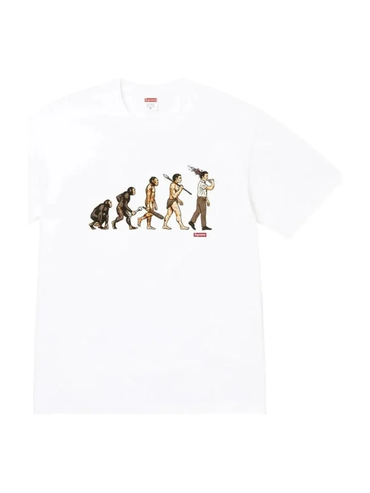 Футболка Supreme SS26 Evolution — изображение 1 из 1, белый