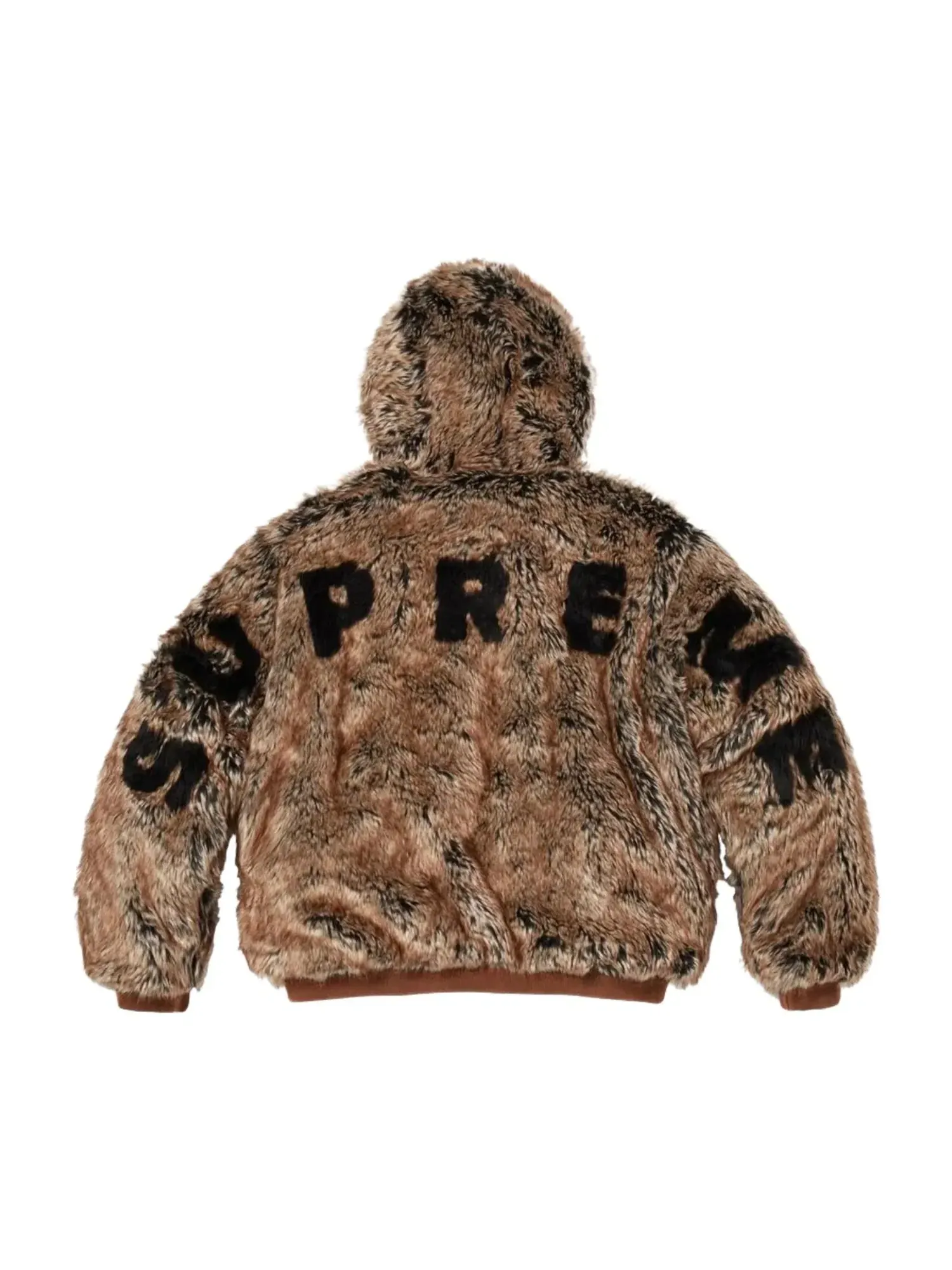 Рабочая куртка Supreme SS26 с двусторонним капюшоном из искусственного меха, цвет «джинсовая» — изображение 4 из 4