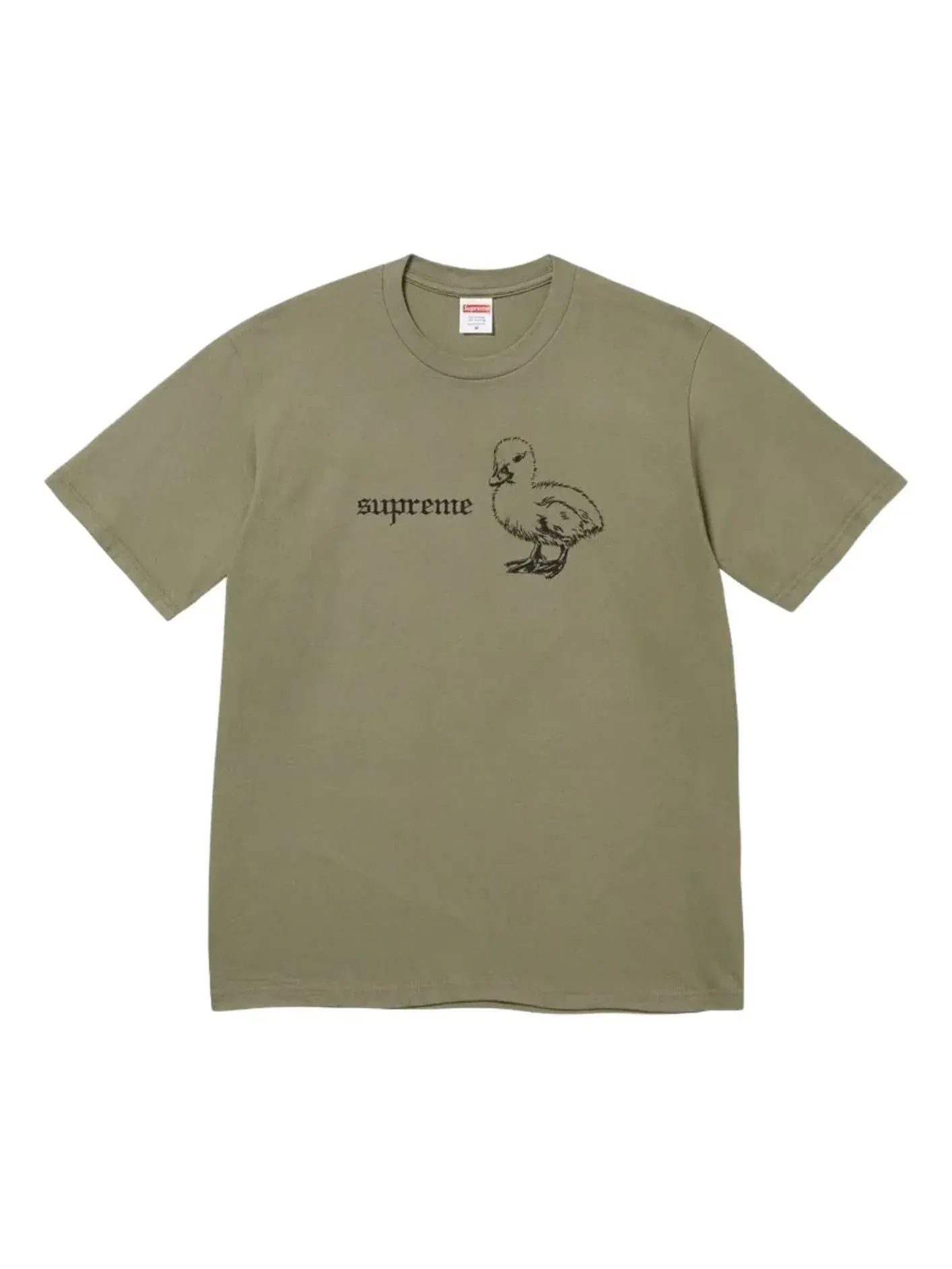 Футболка Supreme SS26 Duck 'Light Olive' — изображение 1 из 1, зеленый