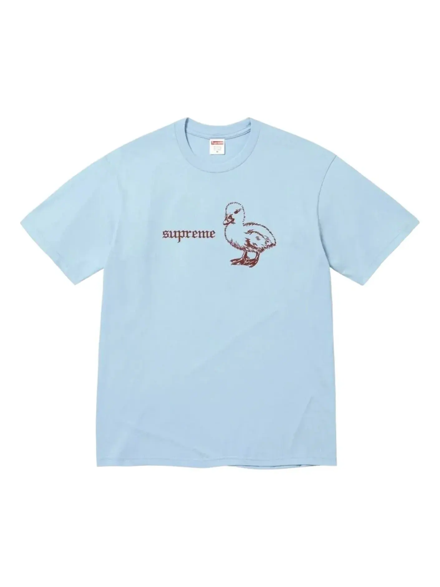 Футболка Supreme SS26 Duck 'Powder Blue' — изображение 1 из 1, синий
