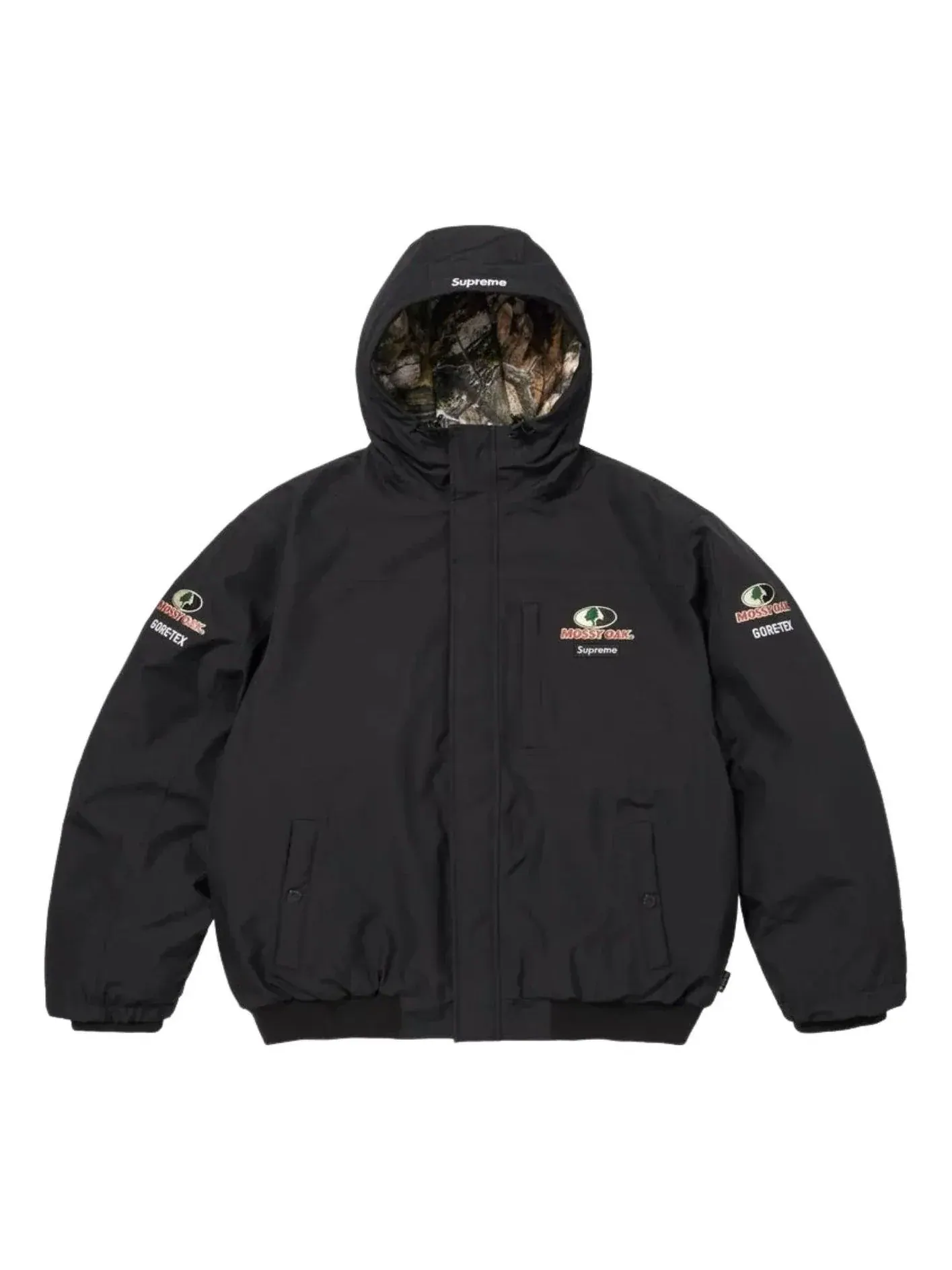 Куртка Supreme x Mossy Oak SS26 GORE-TEX — изображение 1 из 3, черный
