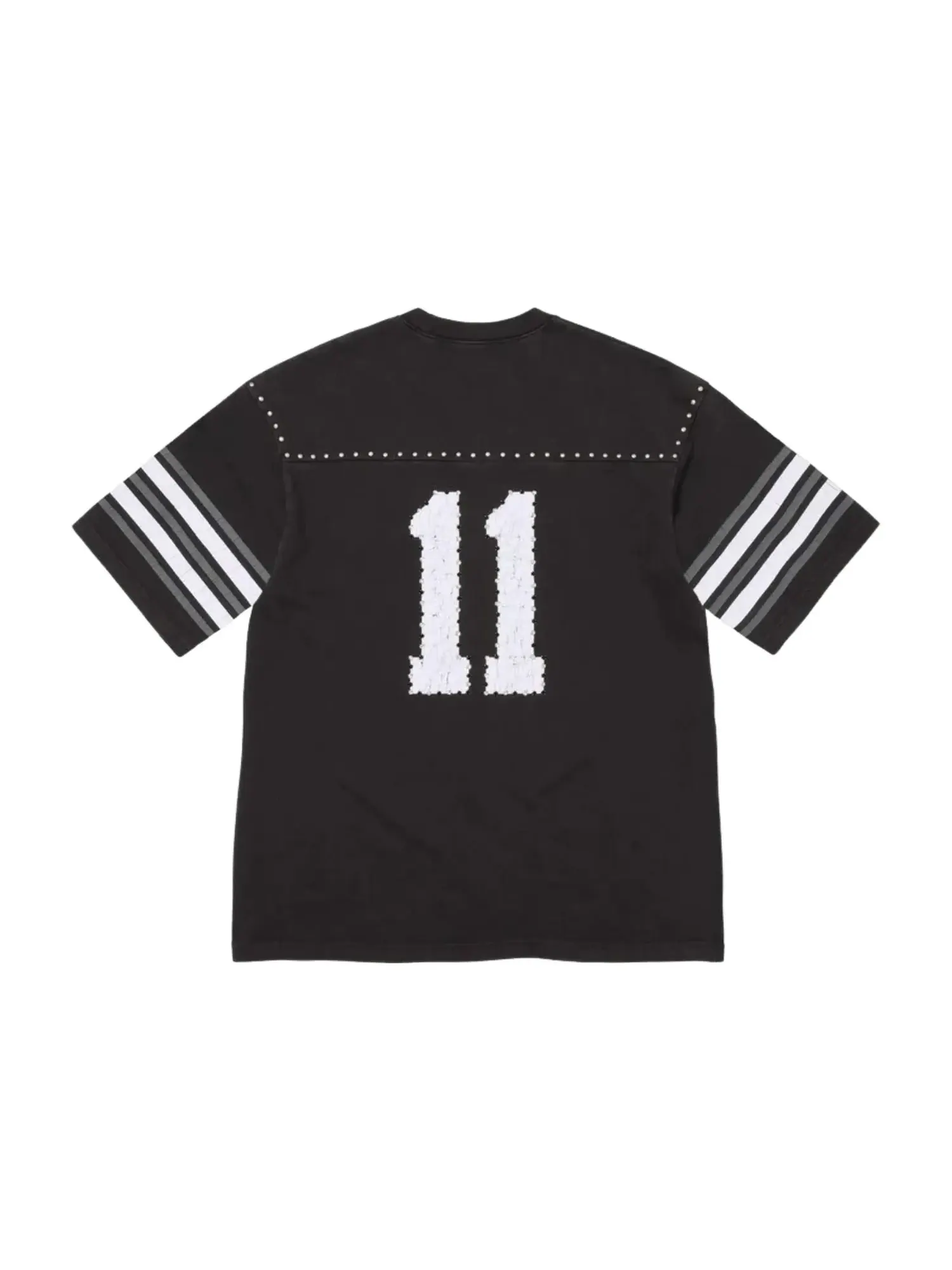 Футболка Supreme SS26 Studded S/S Football T-Shirt 'Black' — изображение 2 из 2, черный