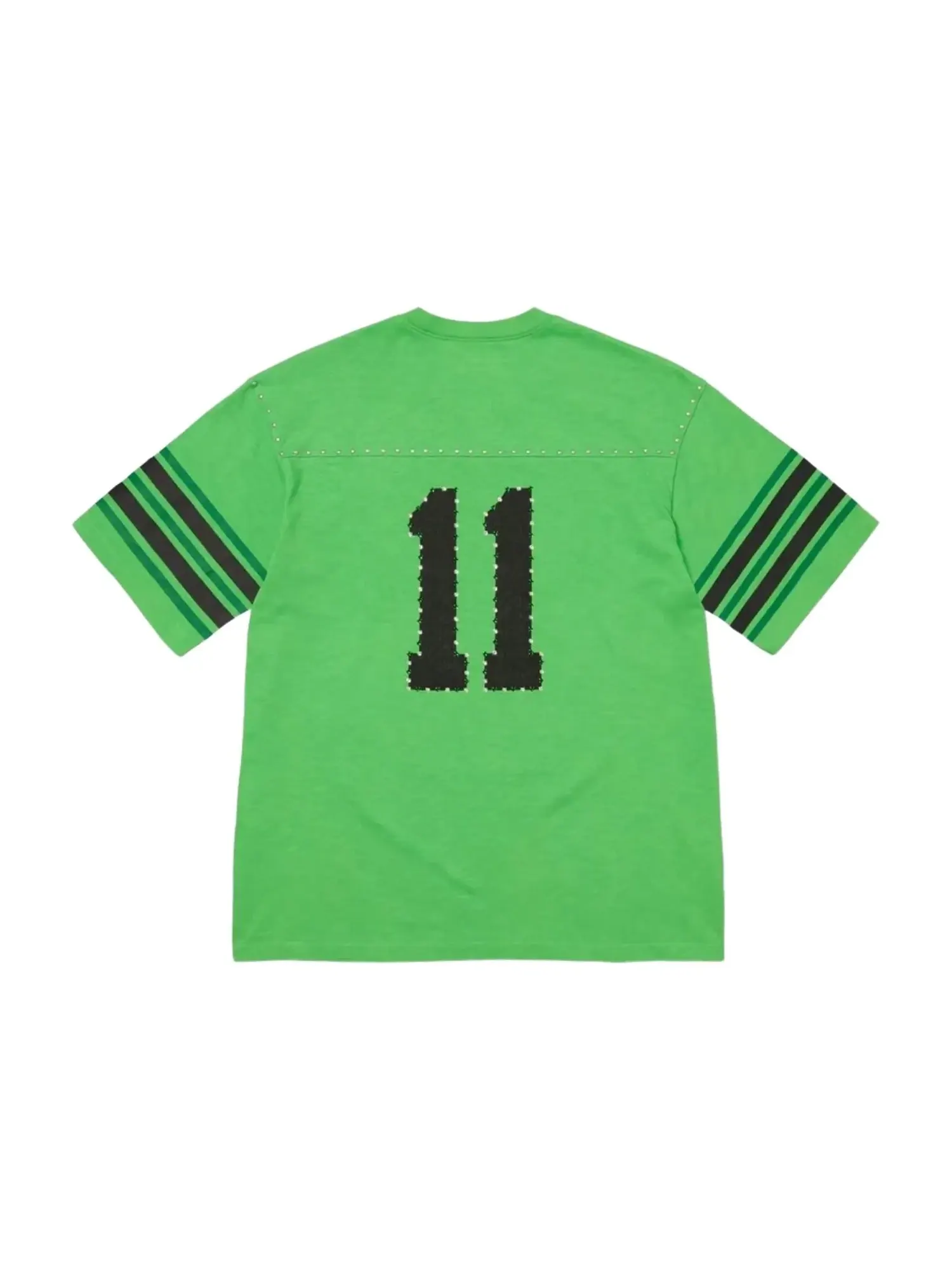 Футболка Supreme SS26 Studded S/S Football T-Shirt 'Green' — изображение 2 из 2, зеленый