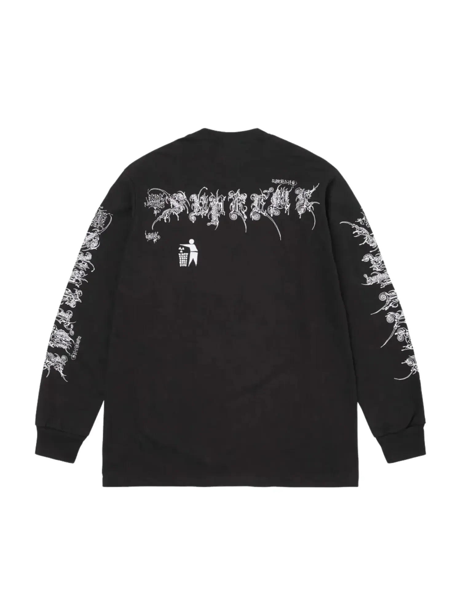 Футболка Supreme SS26 Wombat с длинными рукавами — изображение 2 из 2, черный