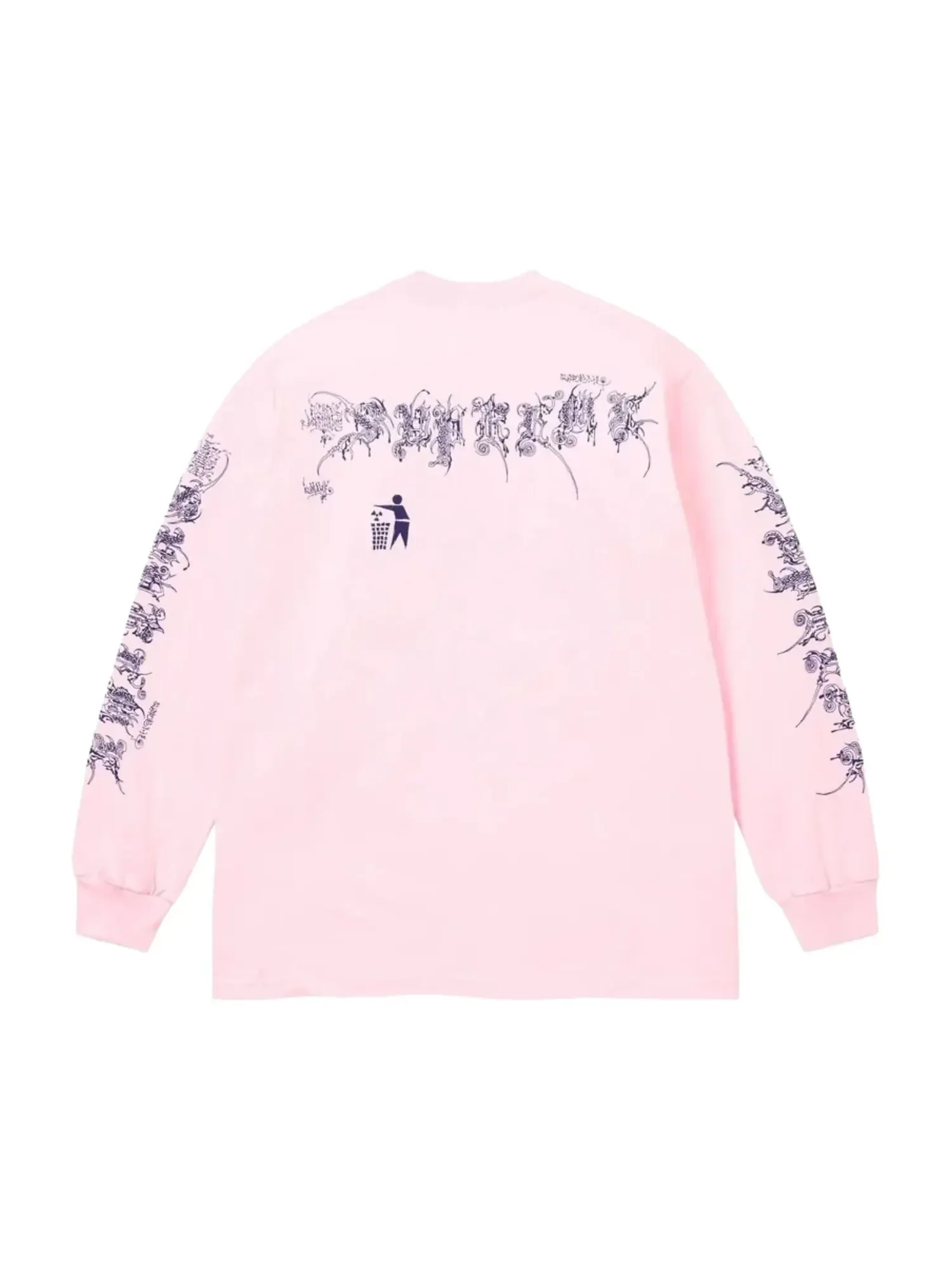 Футболка Supreme SS26 Wombat с длинными рукавами — изображение 2 из 2, розовый