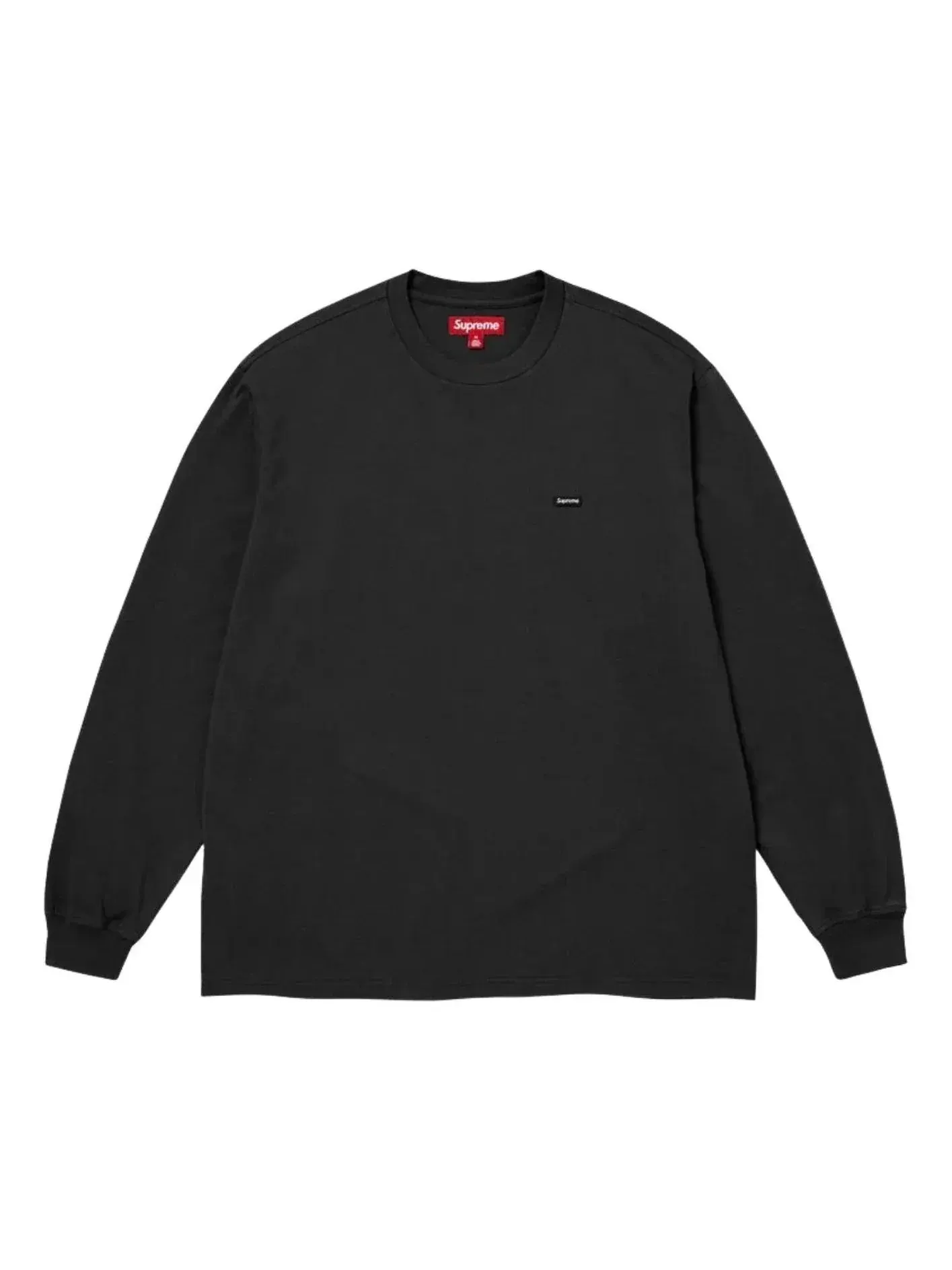 Футболка Supreme SS26 Small Box с длинными рукавами — изображение 1 из 1, черный