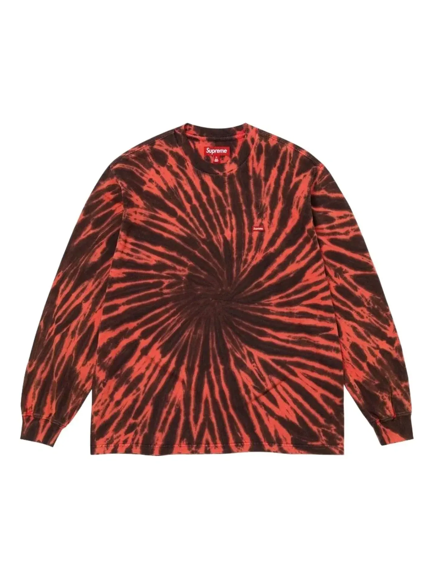 Футболка Supreme SS26 Small Box с длинными рукавами и принтом «Тай-дай» SUP-SS26-017-TIE-DYE — изображение 1 из 1, мульти