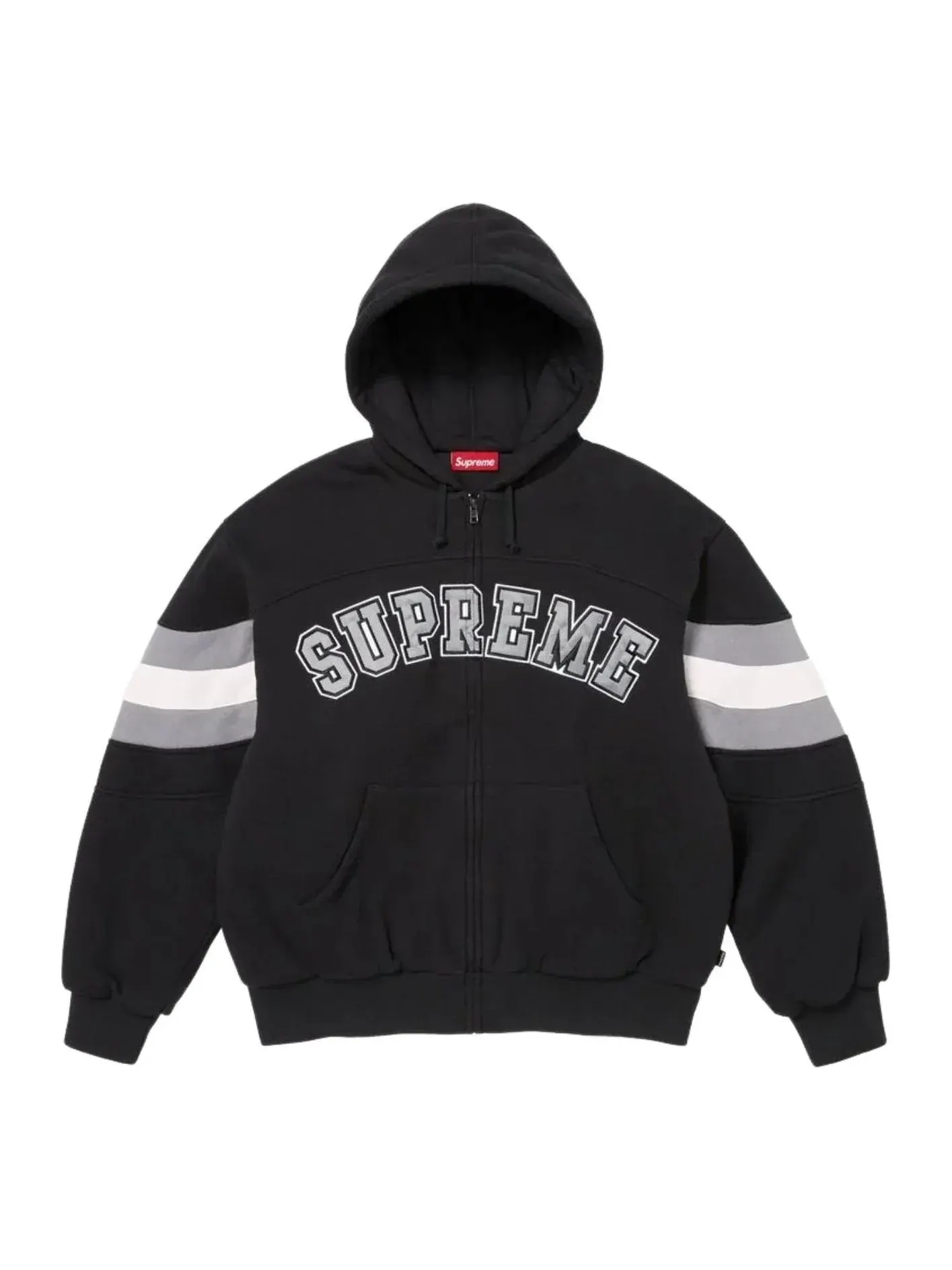 Толстовка Supreme SS26 на молнии с капюшоном — изображение 1 из 3, черный