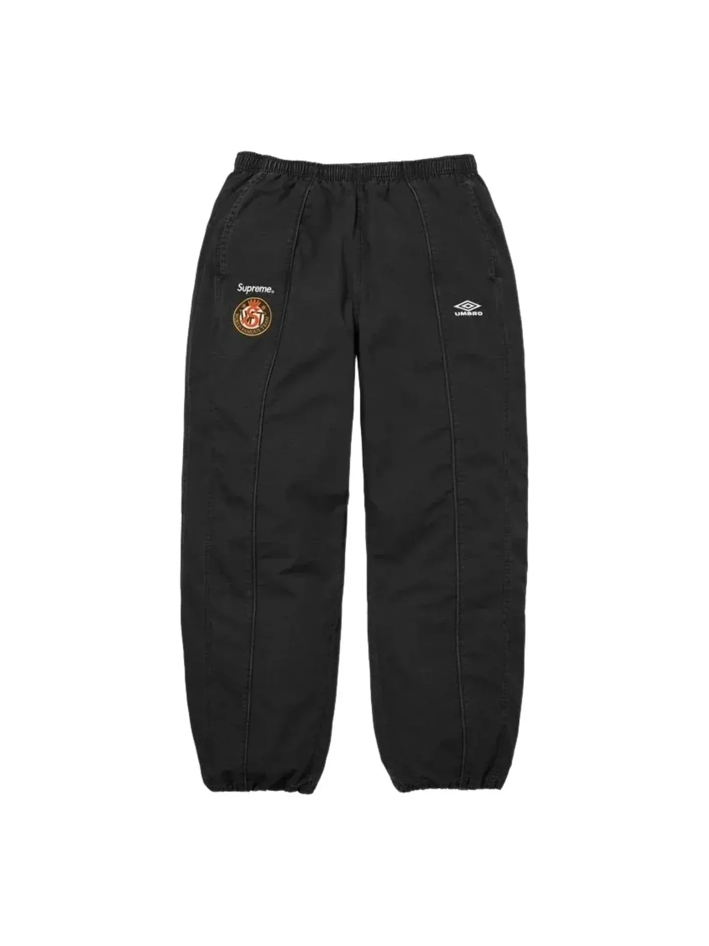 Футболка и спортивные брюки Supreme x Umbro SS26 Cotton Rips — изображение 1 из 2, черный