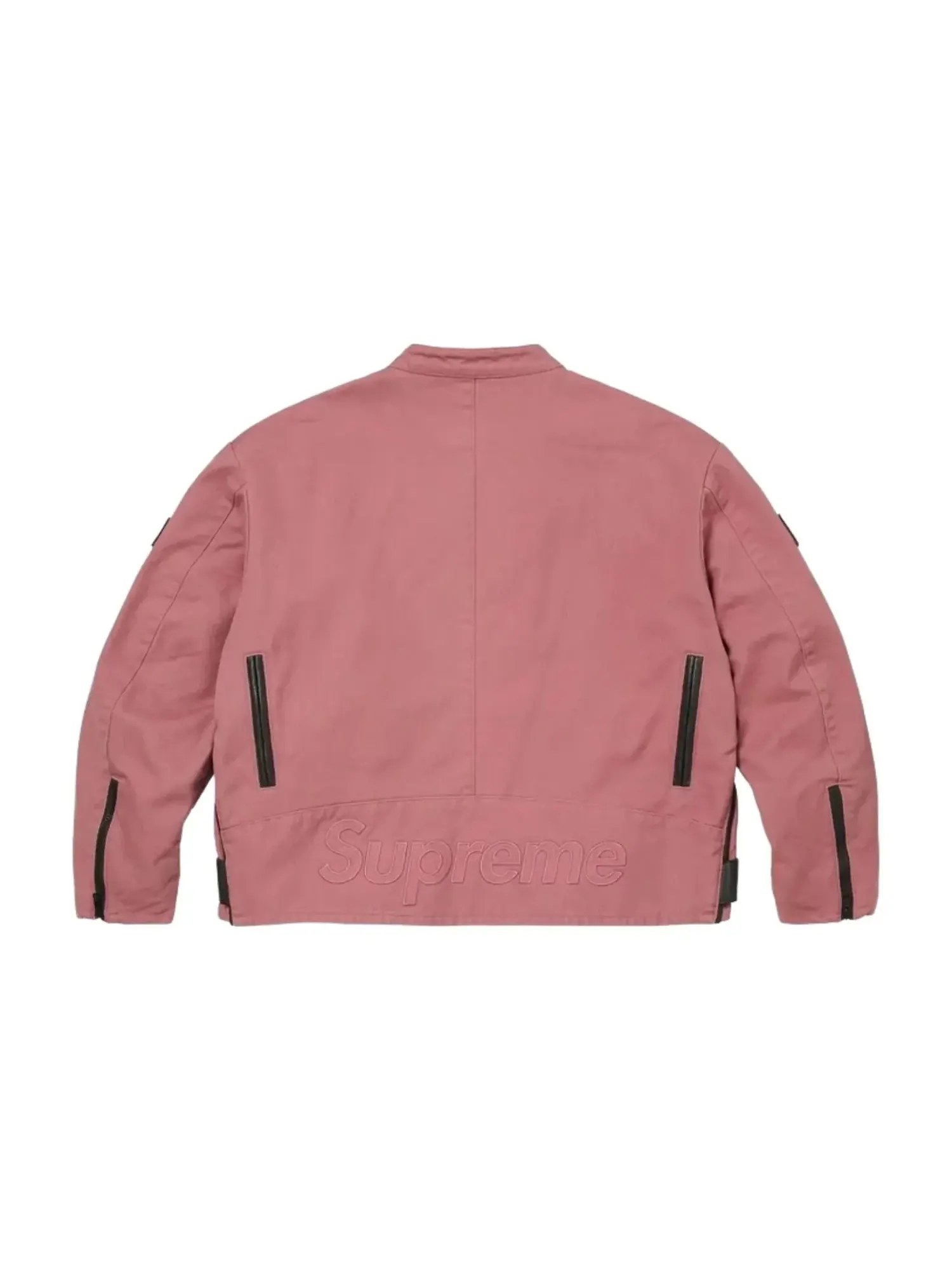 Куртка Supreme x Vanson SS26 из кожи и материала Cordura — изображение 3 из 3, розовый