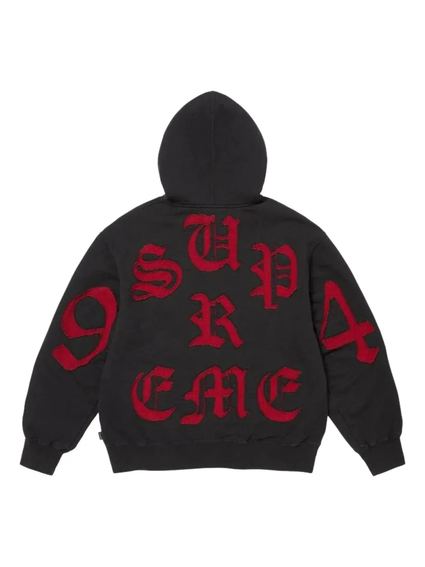 Толстовка Supreme SS26 с вырезом и застежкой-молнией — изображение 1 из 2, черный