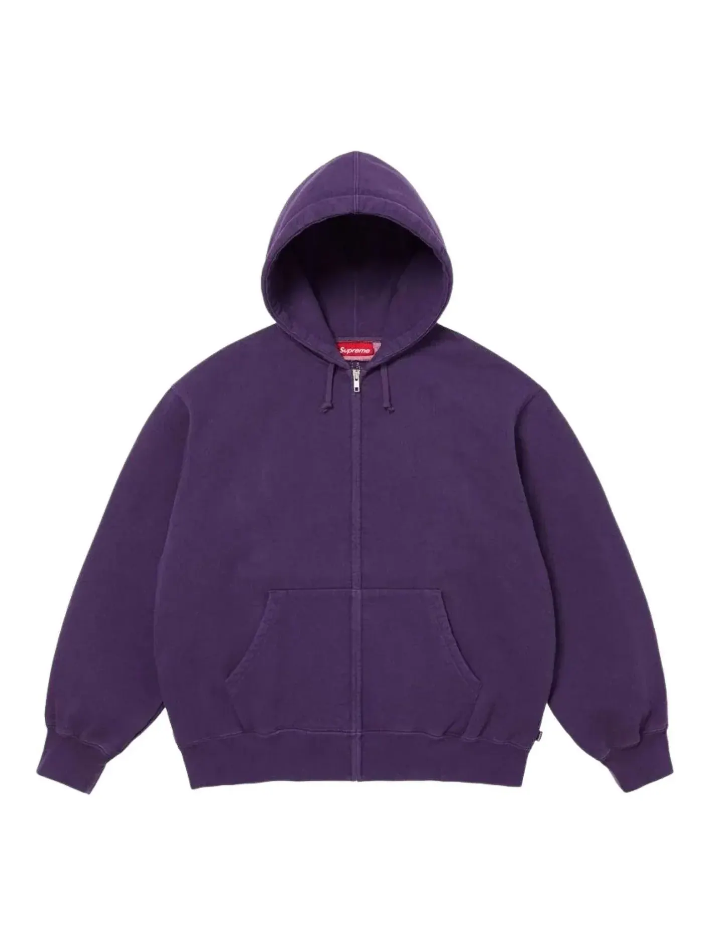 Толстовка Supreme SS26 с вырезами и застежкой-молнией — изображение 2 из 2, фиолетовый