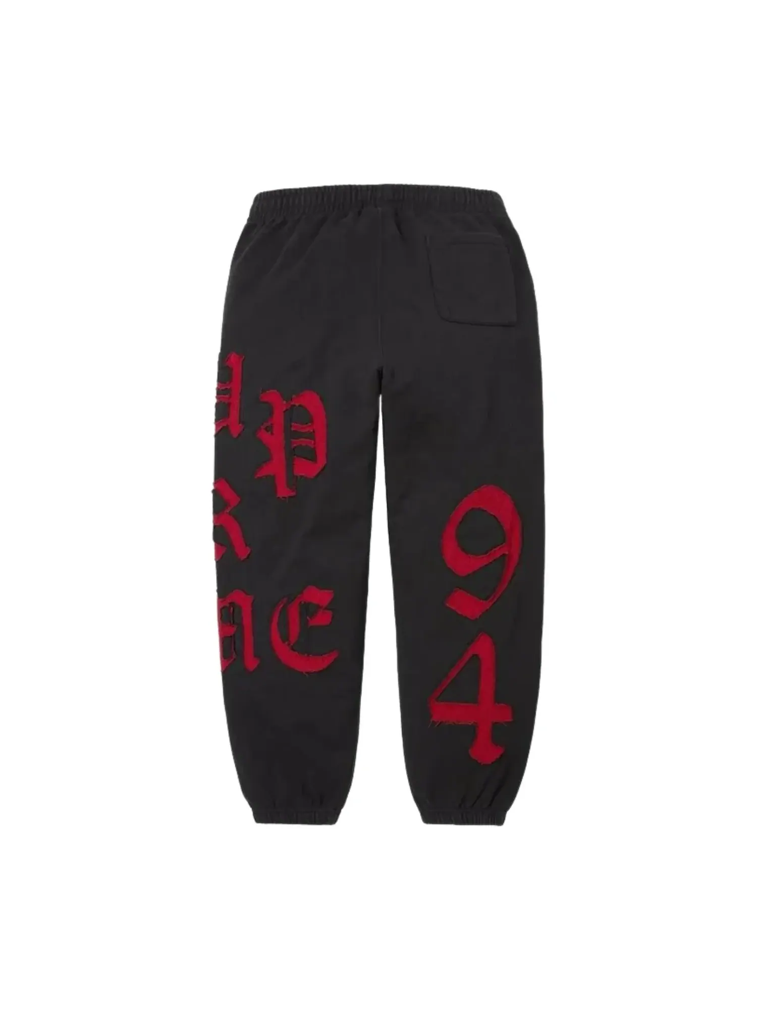 Спортивные штаны Supreme SS26 с вырезами — изображение 2 из 2, черный