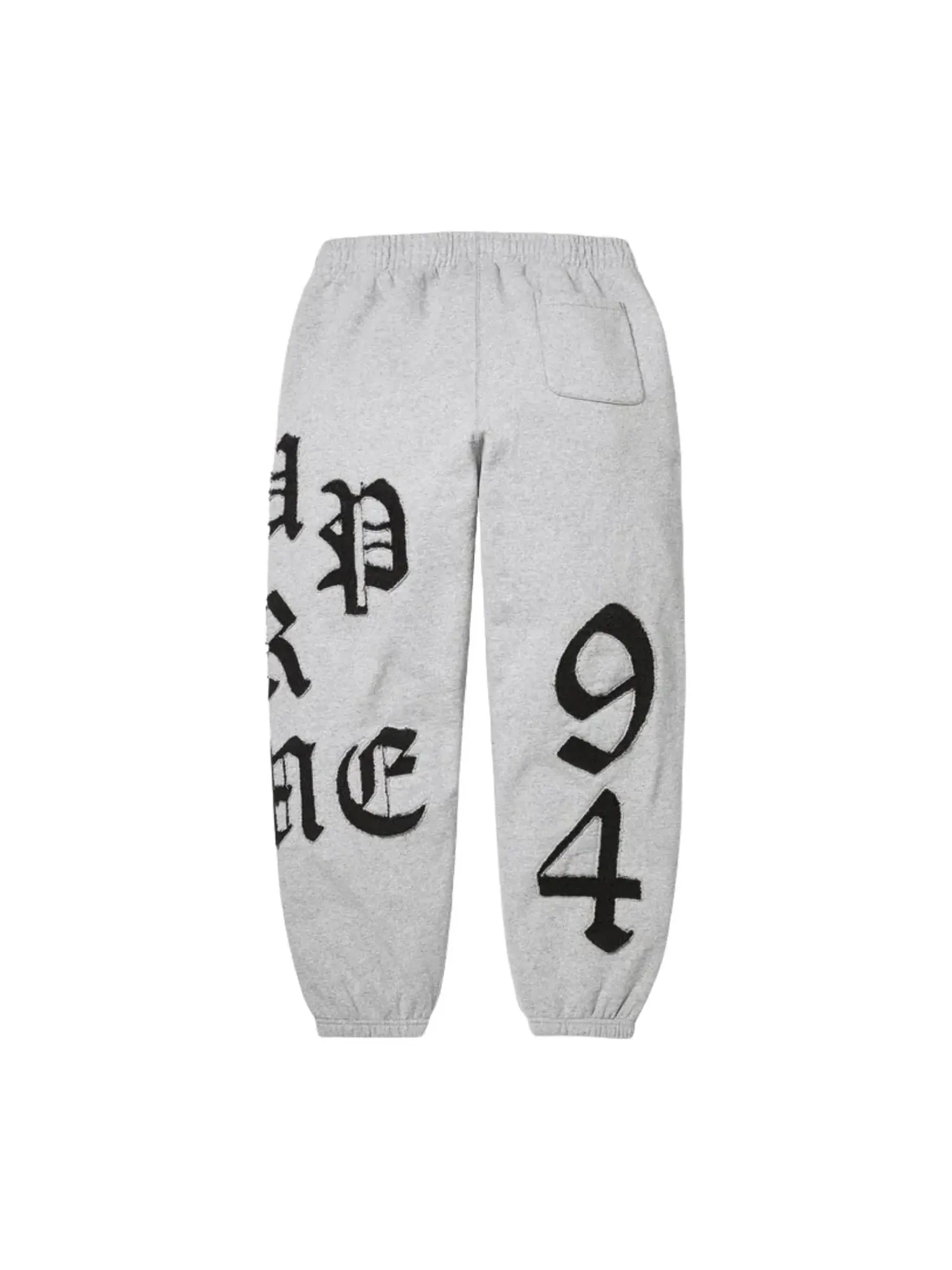Спортивные штаны Supreme SS26 с вырезами — изображение 2 из 2, серый