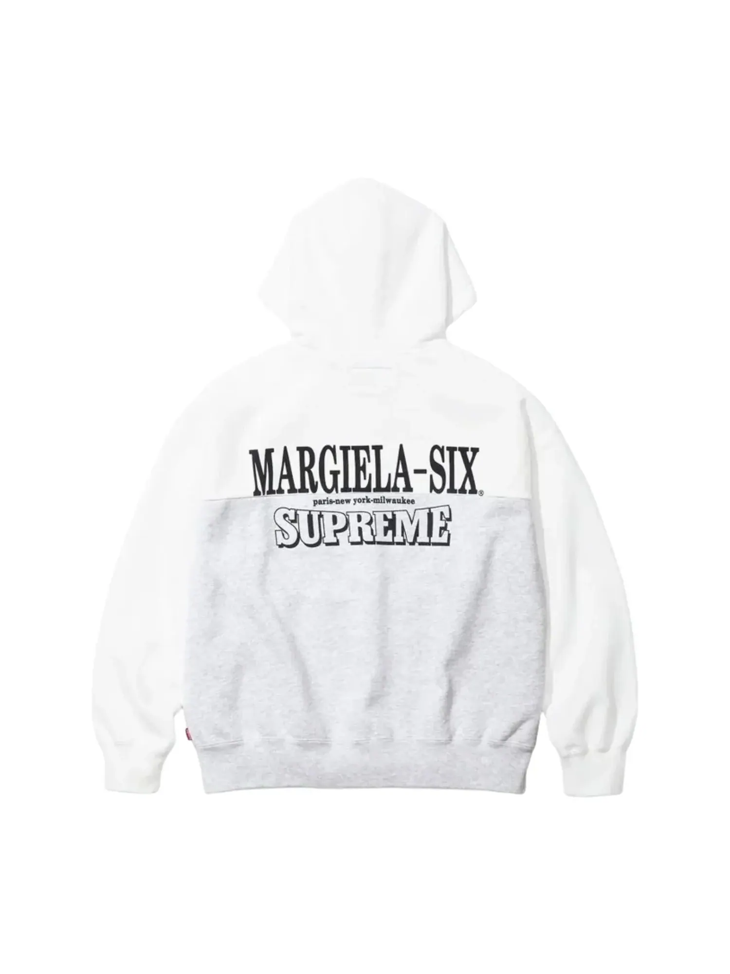Толстовка Supreme x MM6 Maison Margiela Eagle на молнии с капюшоном — изображение 2 из 2, белый
