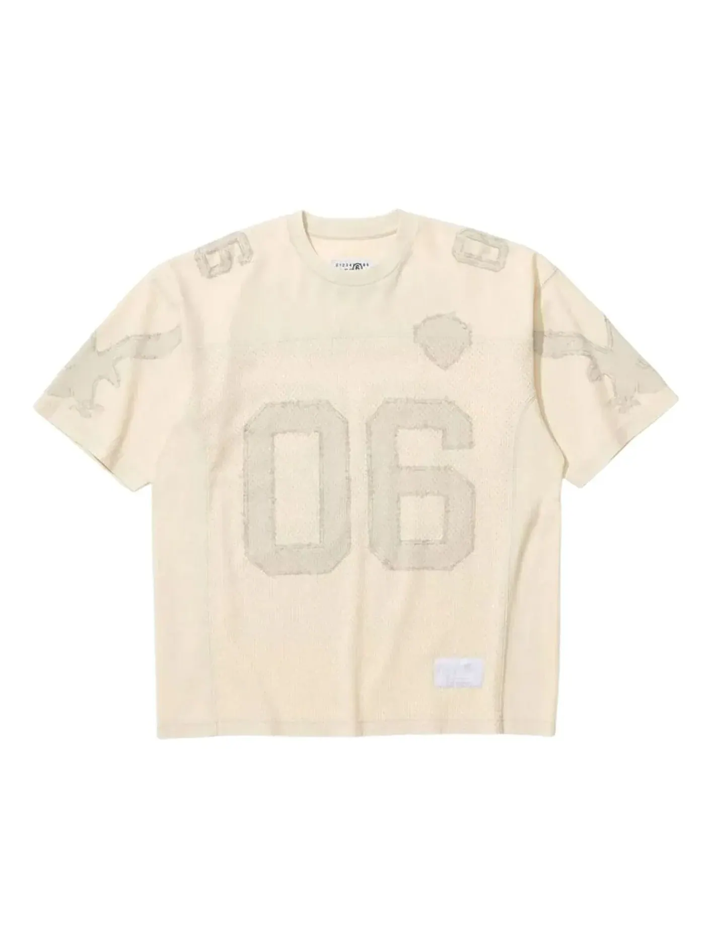 Футболка Supreme x MM6 Maison Margiela из хлопка — изображение 1 из 2, белый