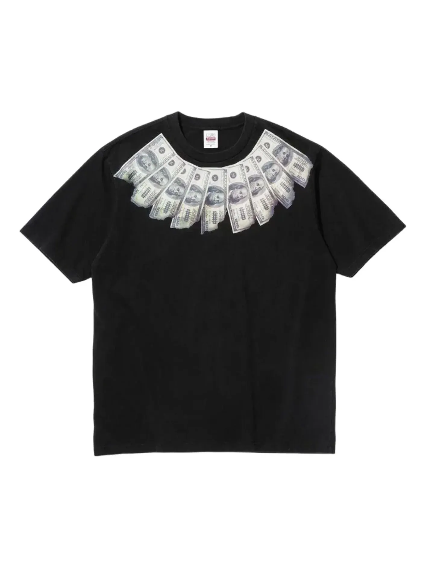 Футболка Supreme x MM6 Maison Margiela Money S/S 'Black' — изображение 1 из 1, черный