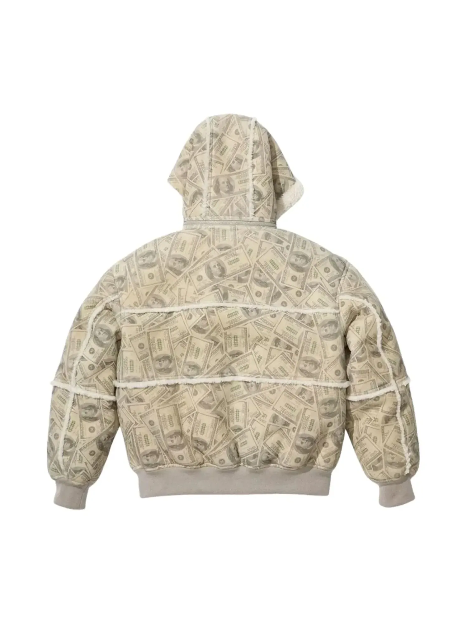 Куртка-бомбер Supreme x MM6 Maison Margiela с капюшоном и меховой отделкой — изображение 3 из 3, белый