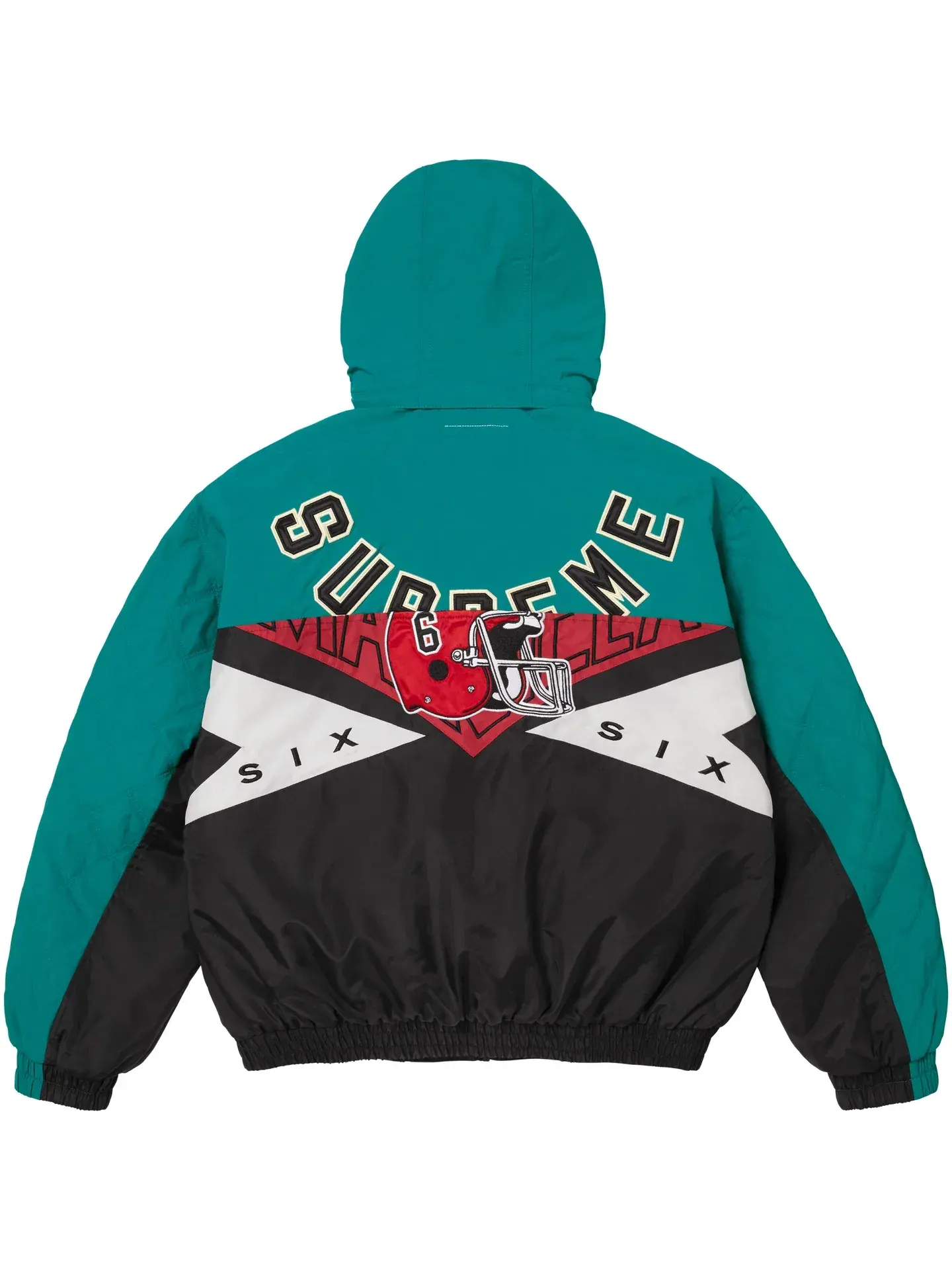 Куртка Supreme MM6 Maison Margiela SS26 WEEK4 Split Stadium — изображение 3 из 6, черный
