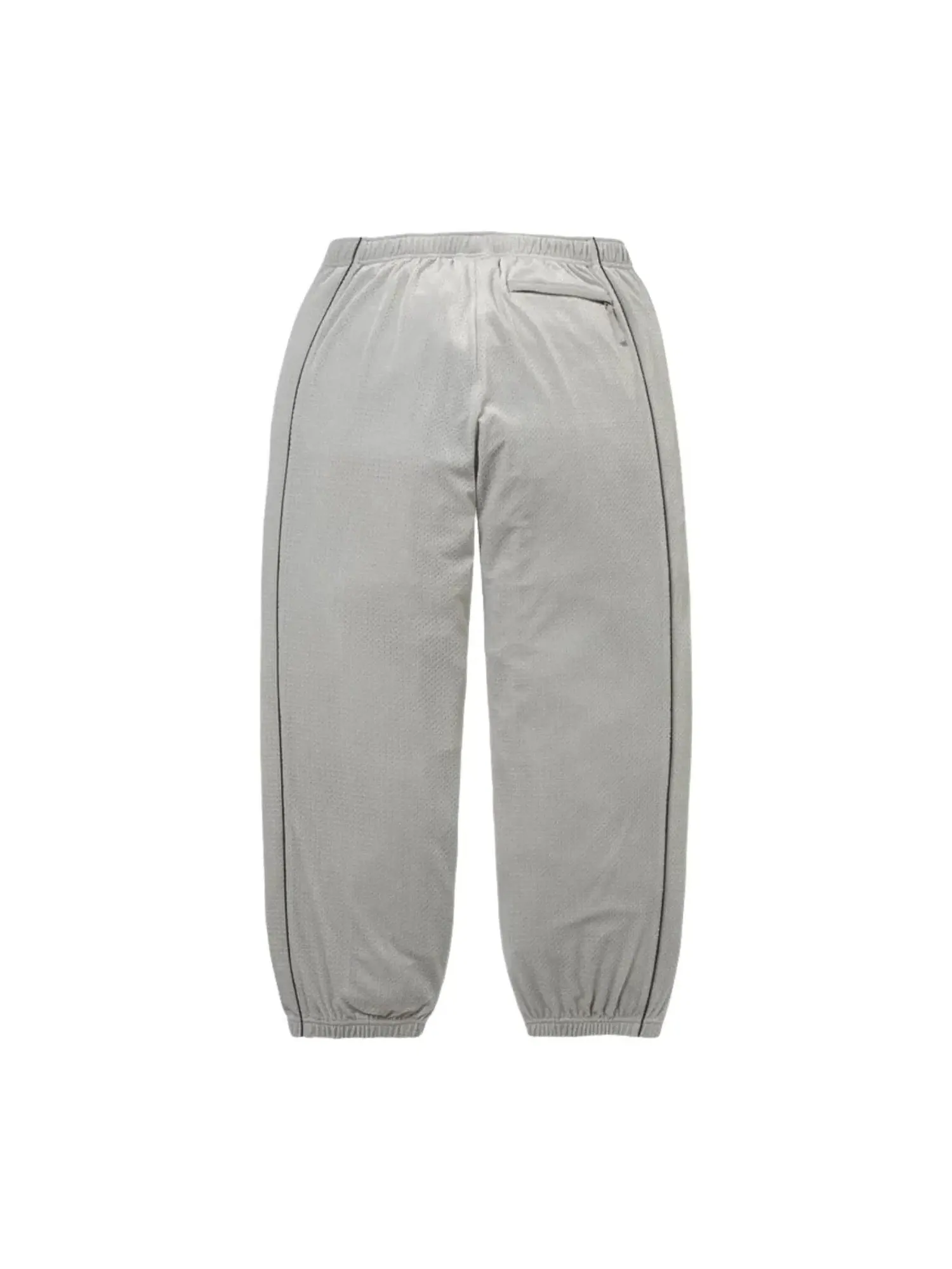 Спортивные брюки Supreme SS26 из велюровой сетки — изображение 2 из 2, серебряный