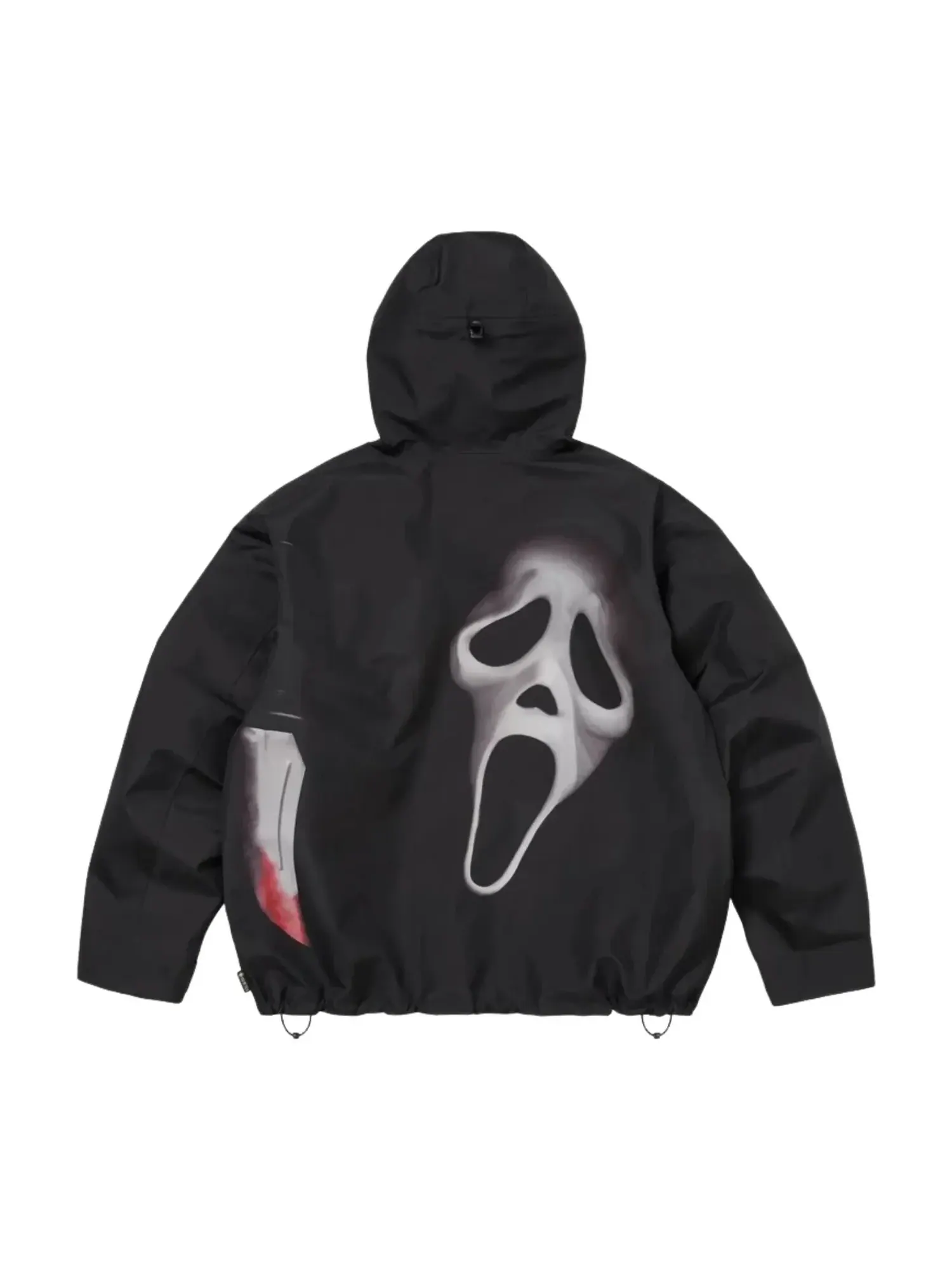 Куртка Supreme x Ghostface SS26 GORE-TEX Shell Jacket 'Black' — изображение 1 из 3, черный