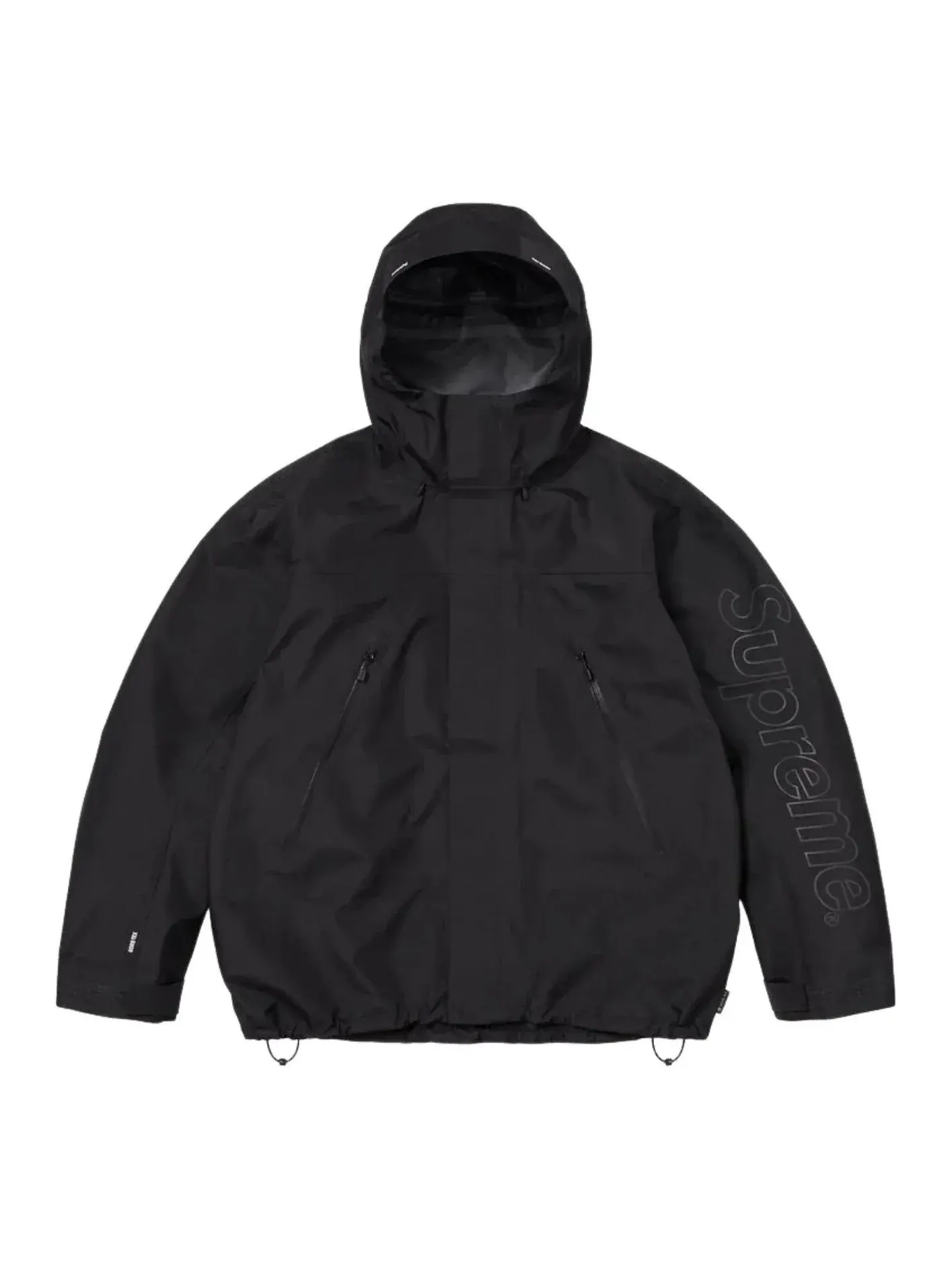 Куртка Supreme x Ghostface SS26 GORE-TEX Shell Jacket 'Black' — изображение 3 из 3, черный