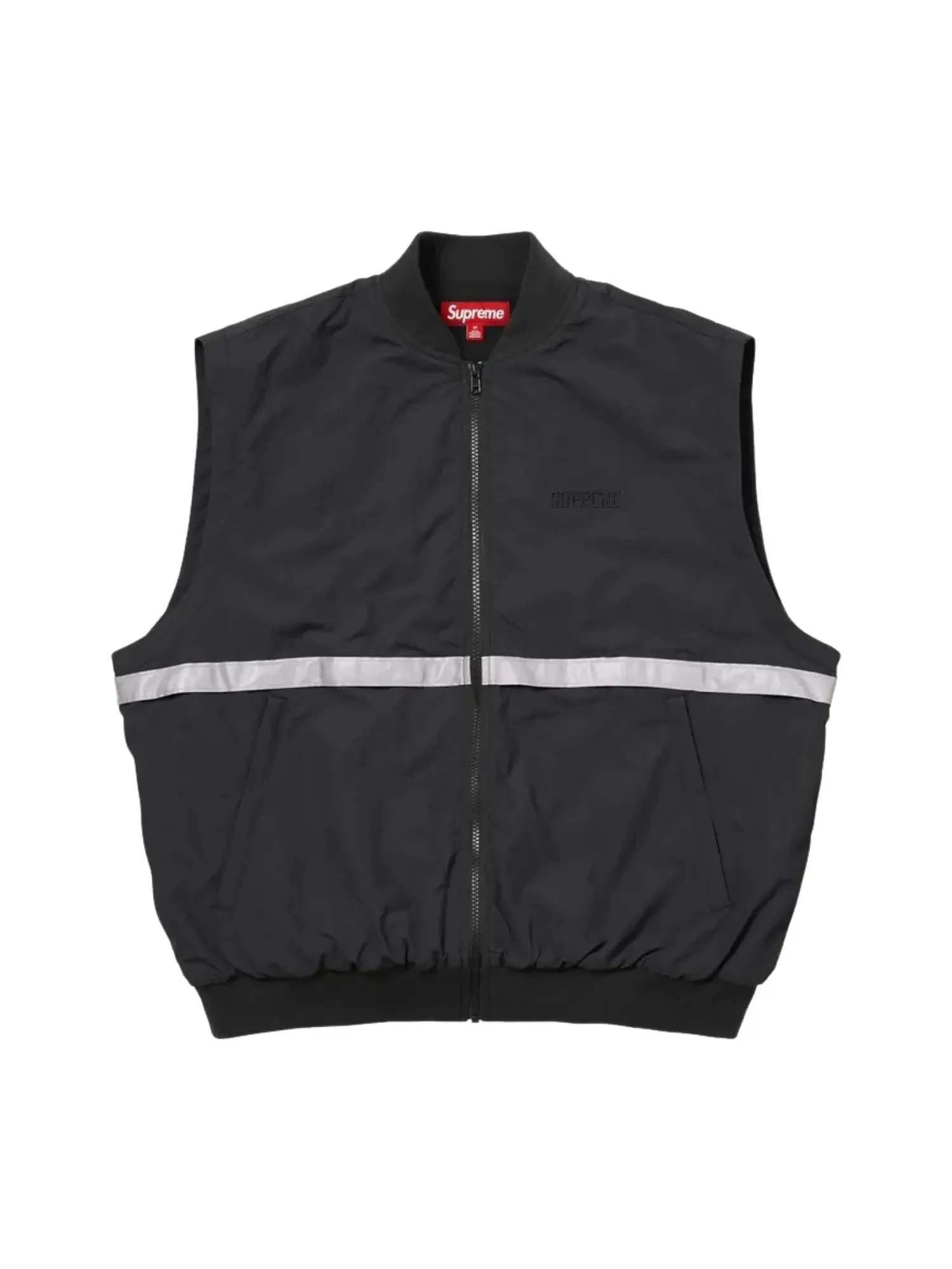 Куртка Supreme SS26 с отстегивающимися рукавами и светоотражающими полосами — изображение 4 из 4, черный