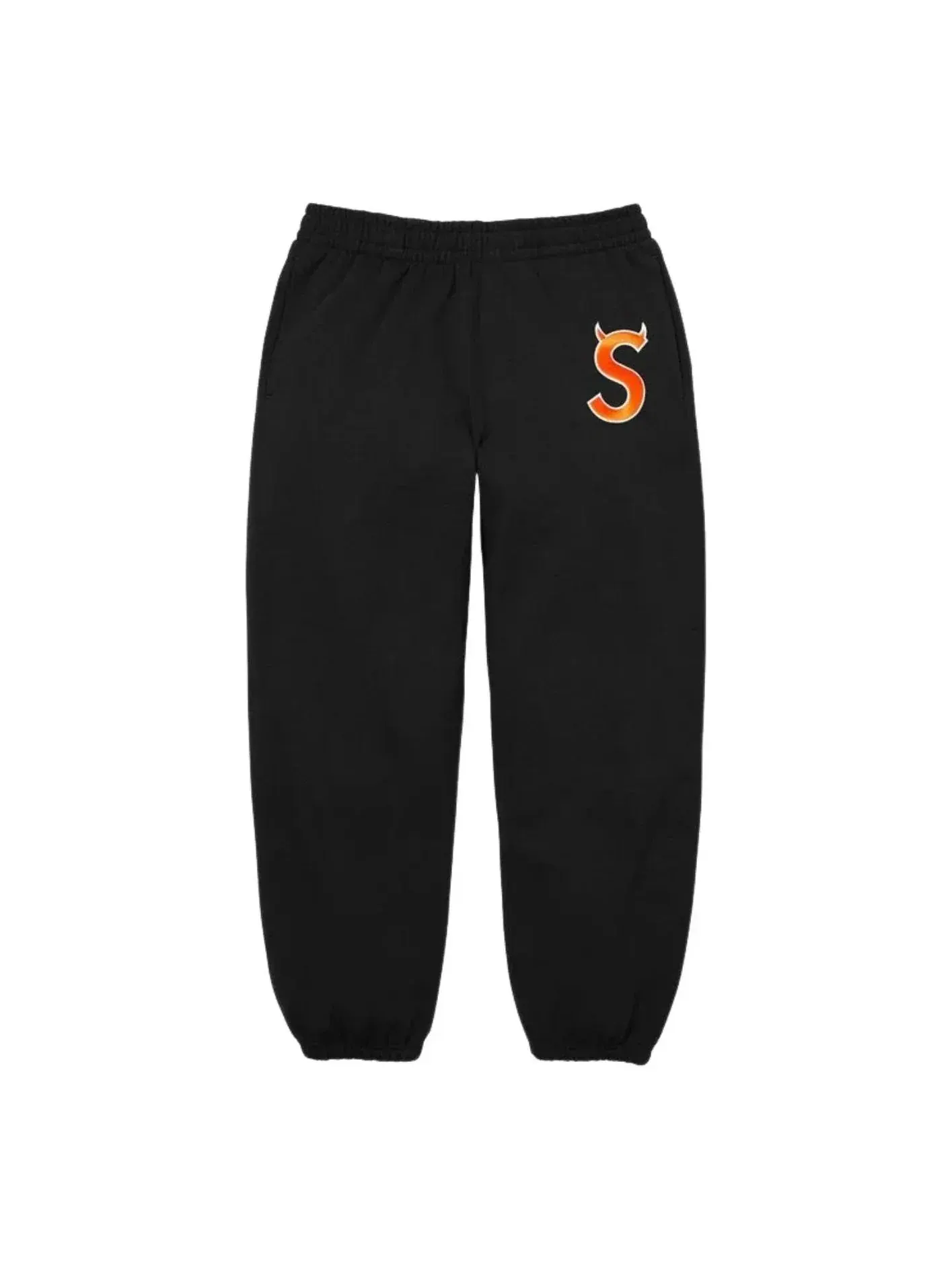 Спортивные штаны Supreme SS26 Devil S Logo 'Black' — изображение 1 из 2, черный