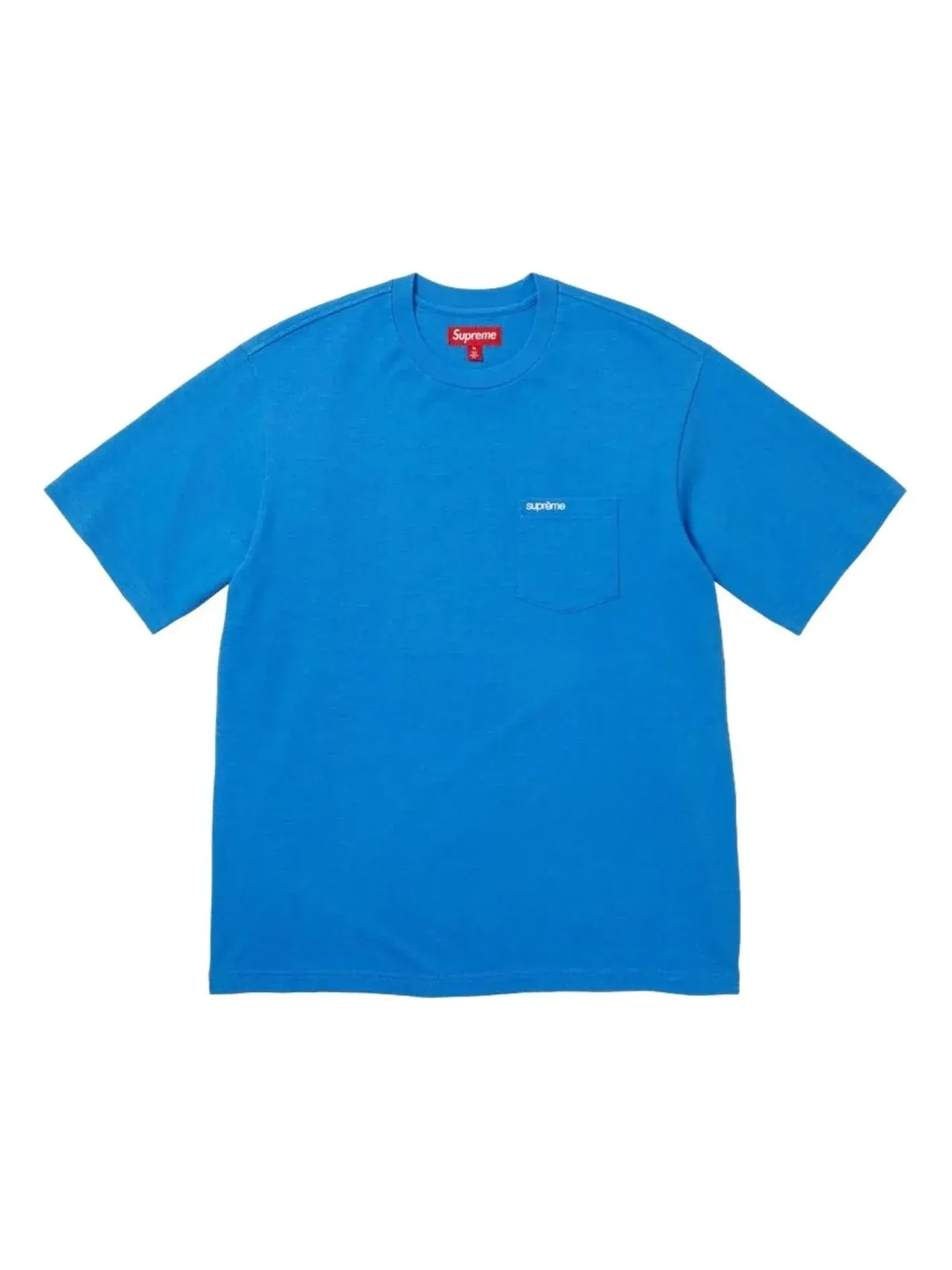 Футболка Supreme SS26 с карманом — изображение 1 из 1, синий