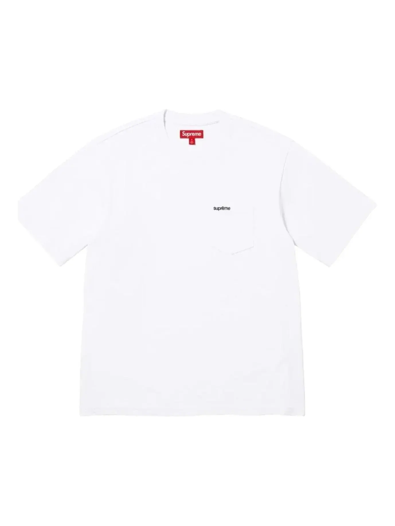 Футболка Supreme SS26 с карманом — изображение 1 из 1, белый