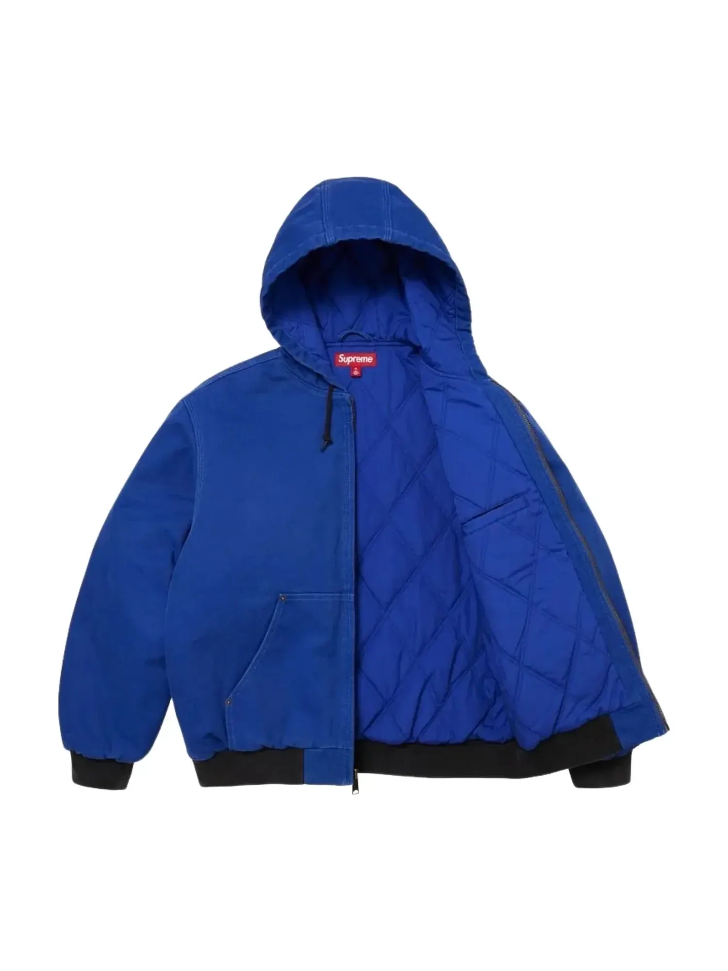 Рабочая куртка с капюшоном Supreme x The Misfits SS26 — изображение 2 из 3, синий