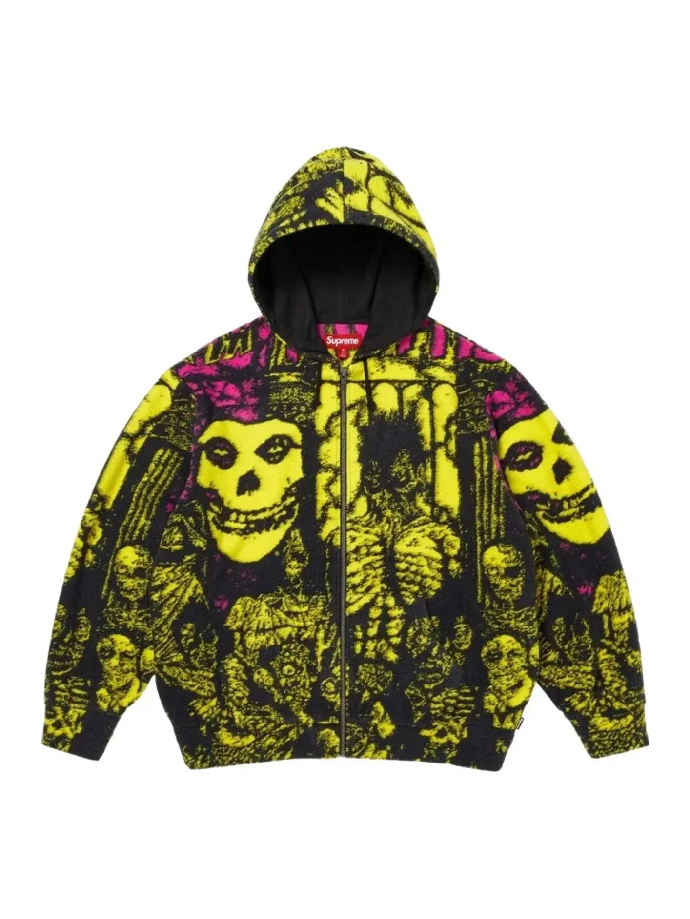 Толстовка Supreme x The Misfits SS26 с капюшоном на молнии 'Muticolor' SUP-SS26-153-MUTI — изображение 1 из 2, мульти