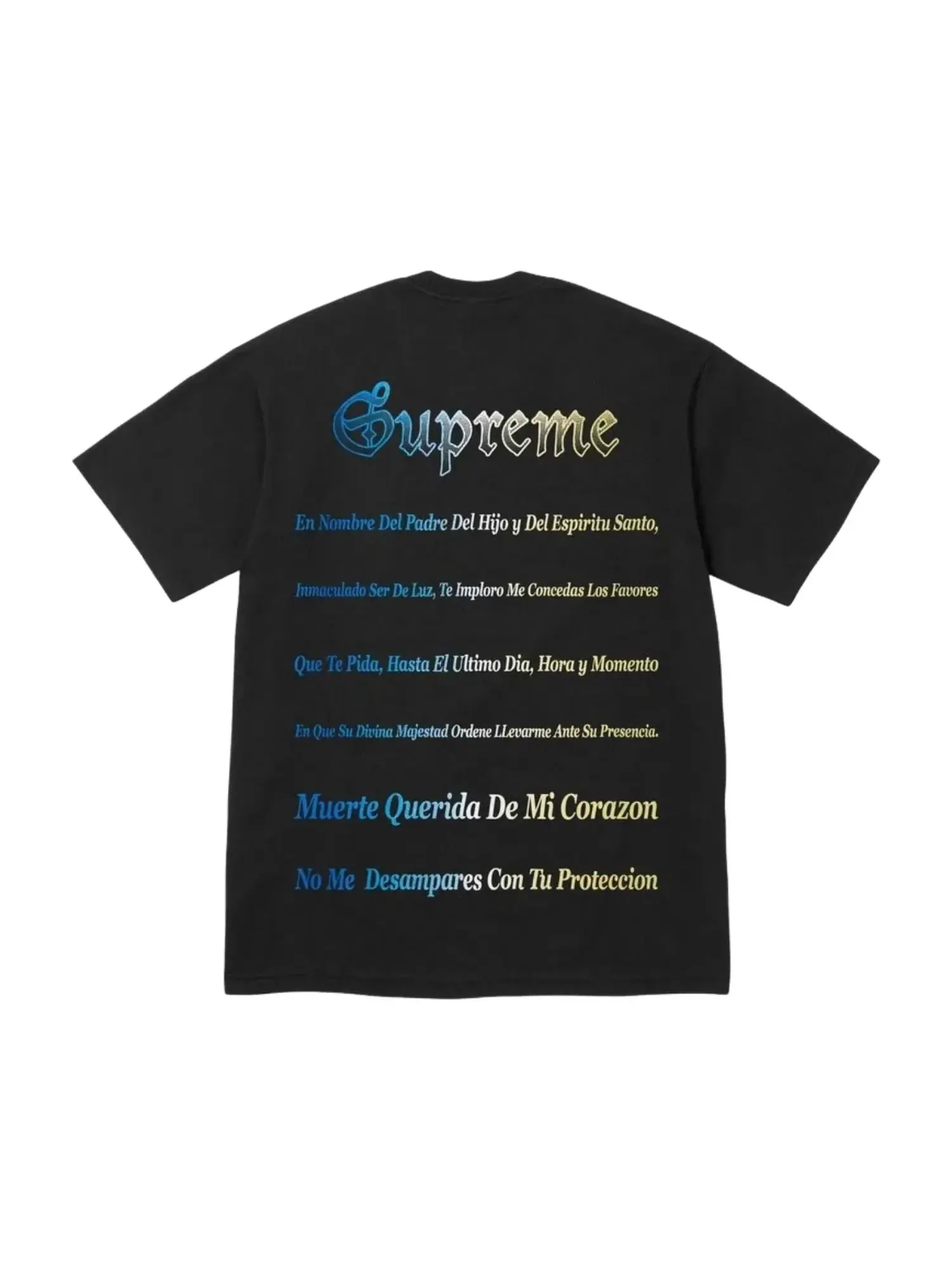 Футболка Supreme SS26 Grim Reaper, черная, SUP-SS26-159-BLK — изображение 2 из 2, черный