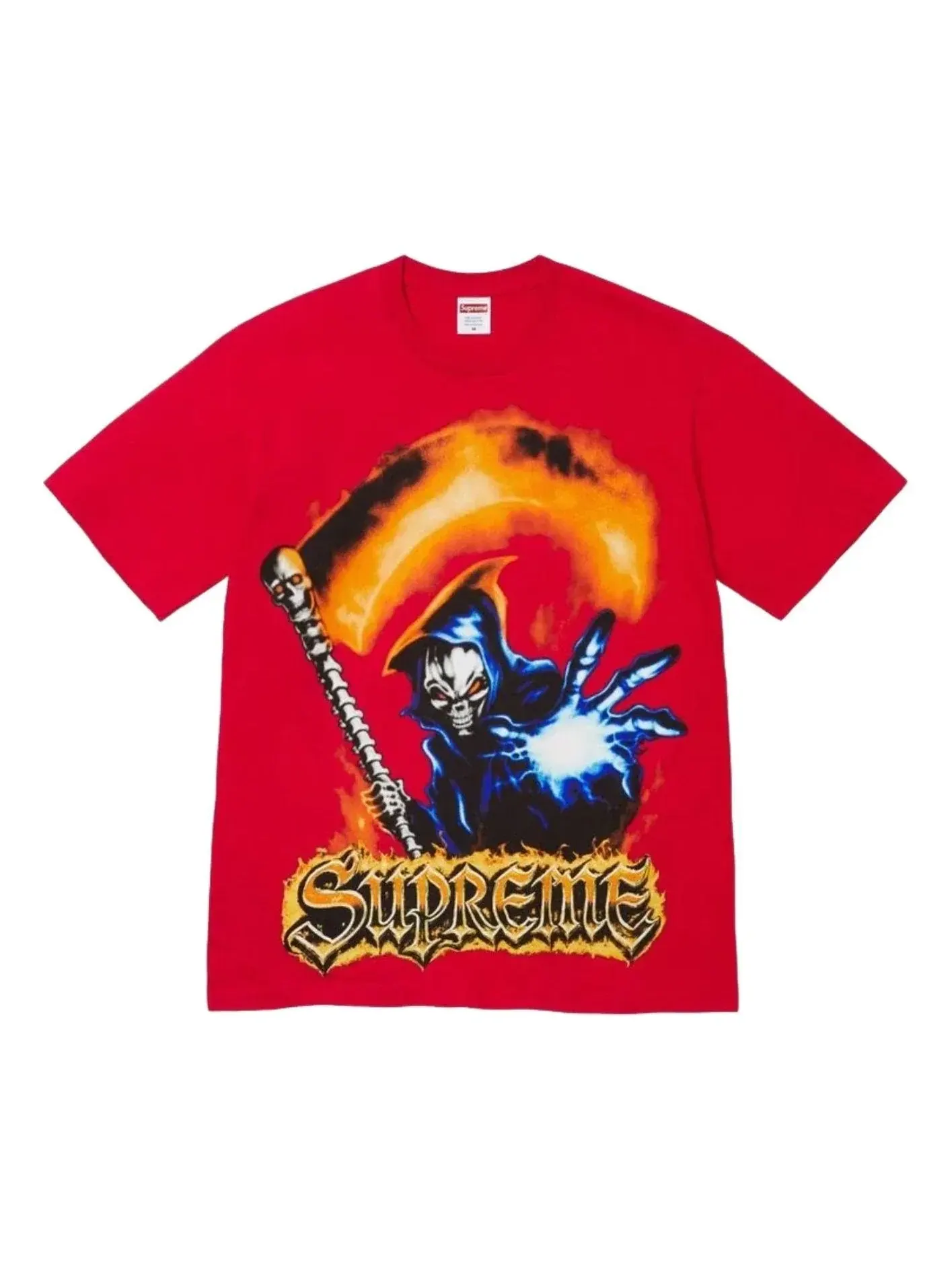 Футболка Supreme SS26 Grim Reaper — изображение 1 из 2, красный
